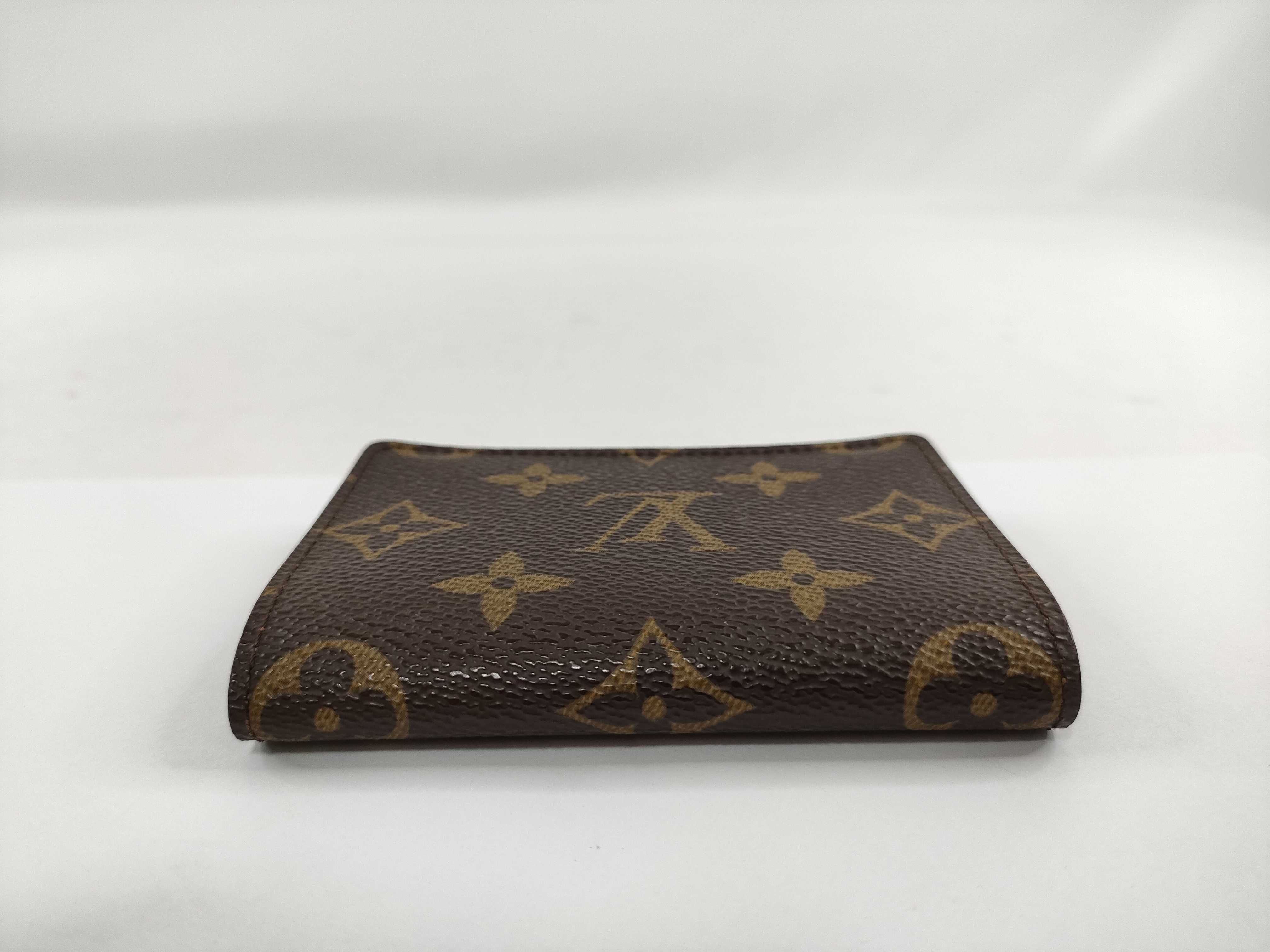 Monogram Vuitton Envelope Box Card Case — view 5