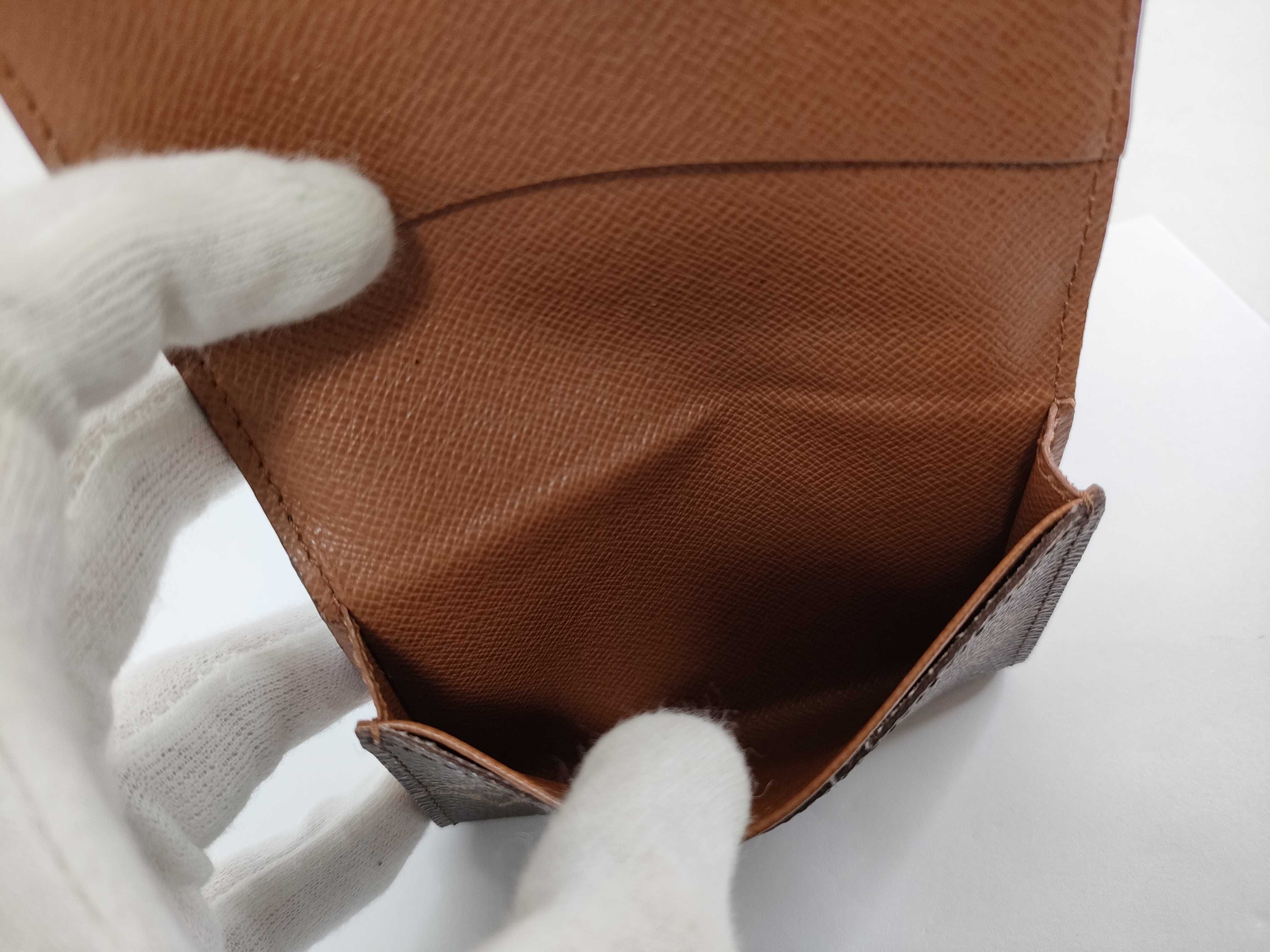Monogram Vuitton Envelope Box Card Case — view 7