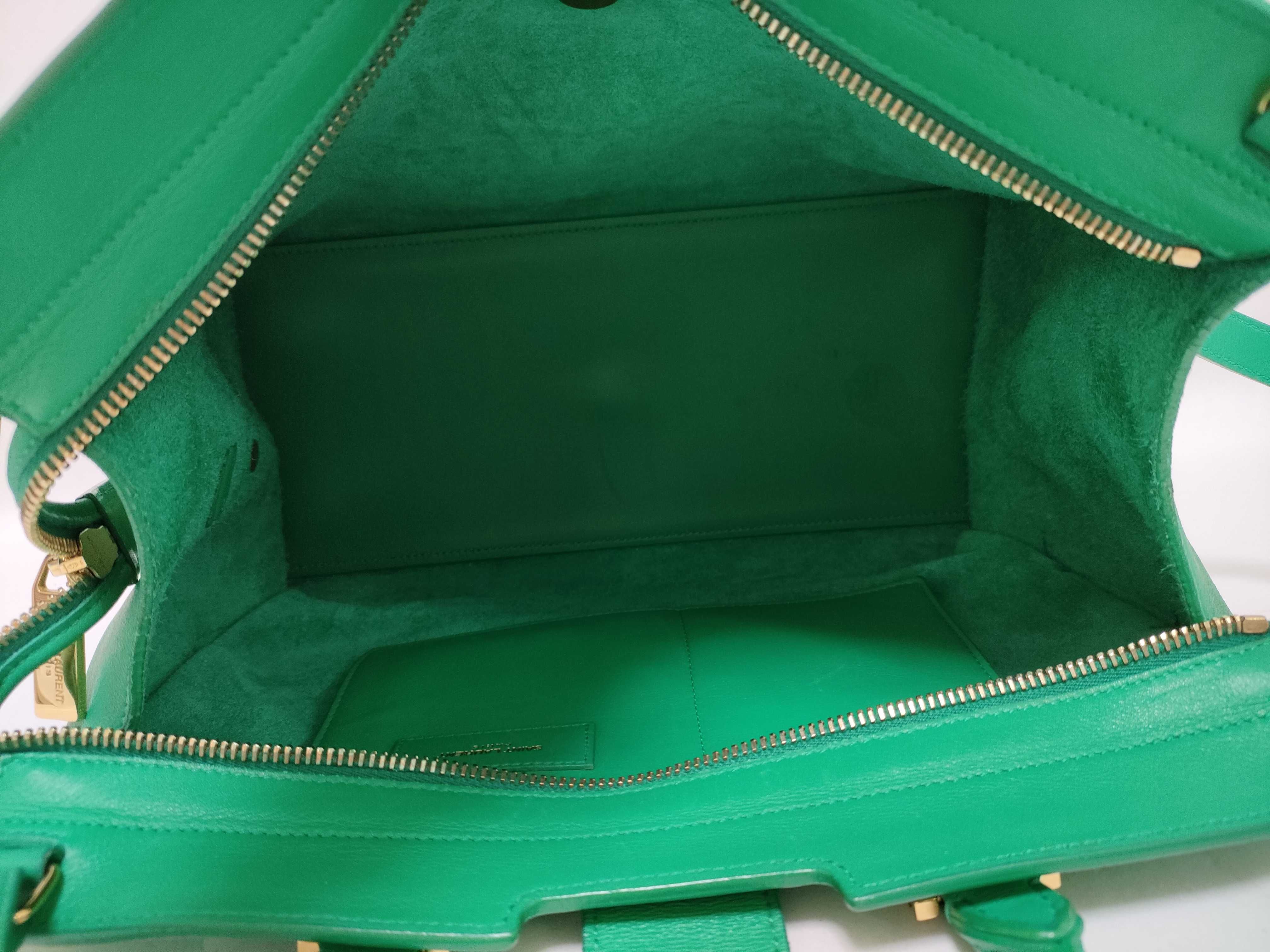 PH-YSL Green Leather Handbag — view 12