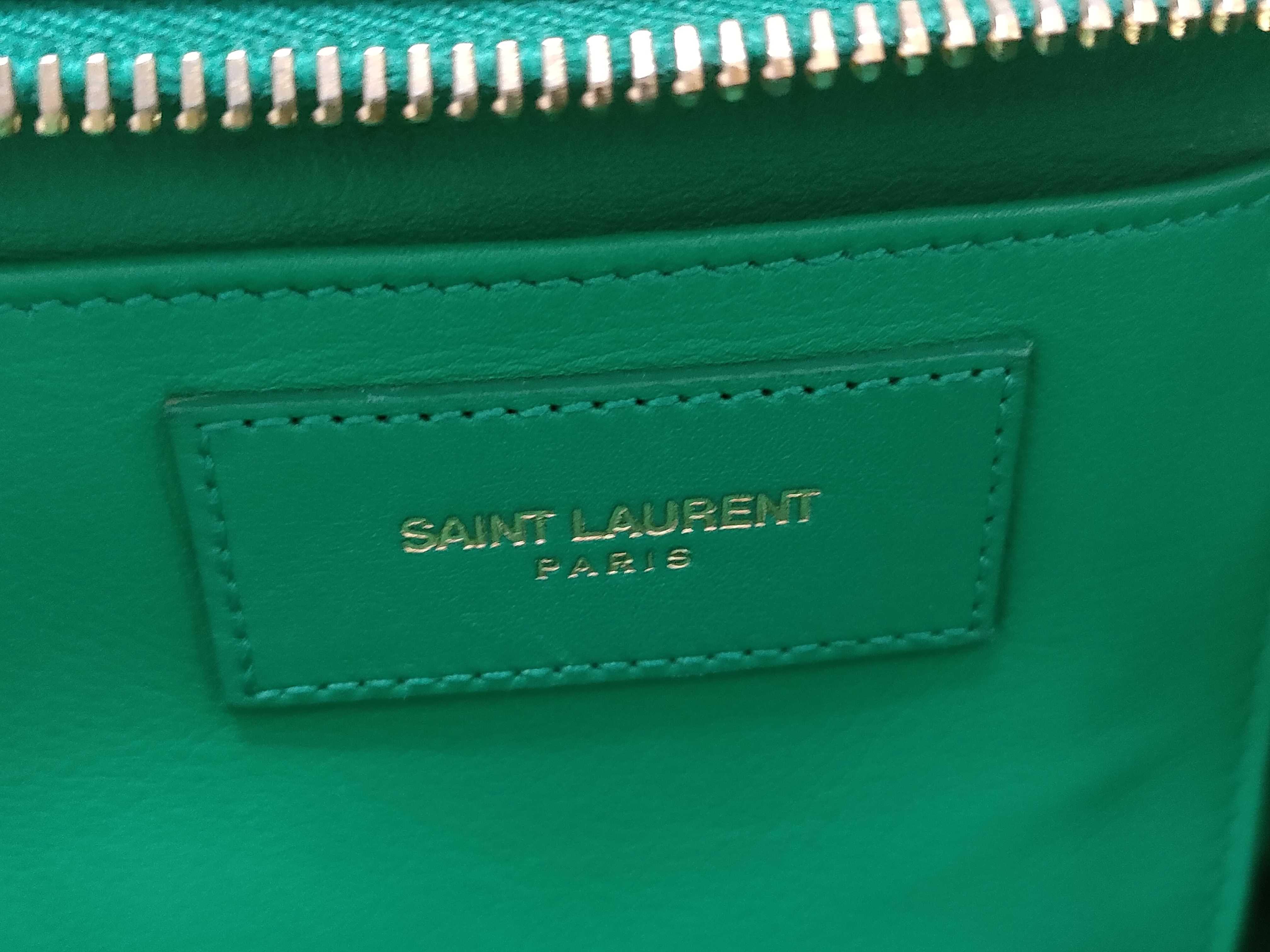 PH-YSL Green Leather Handbag — view 15