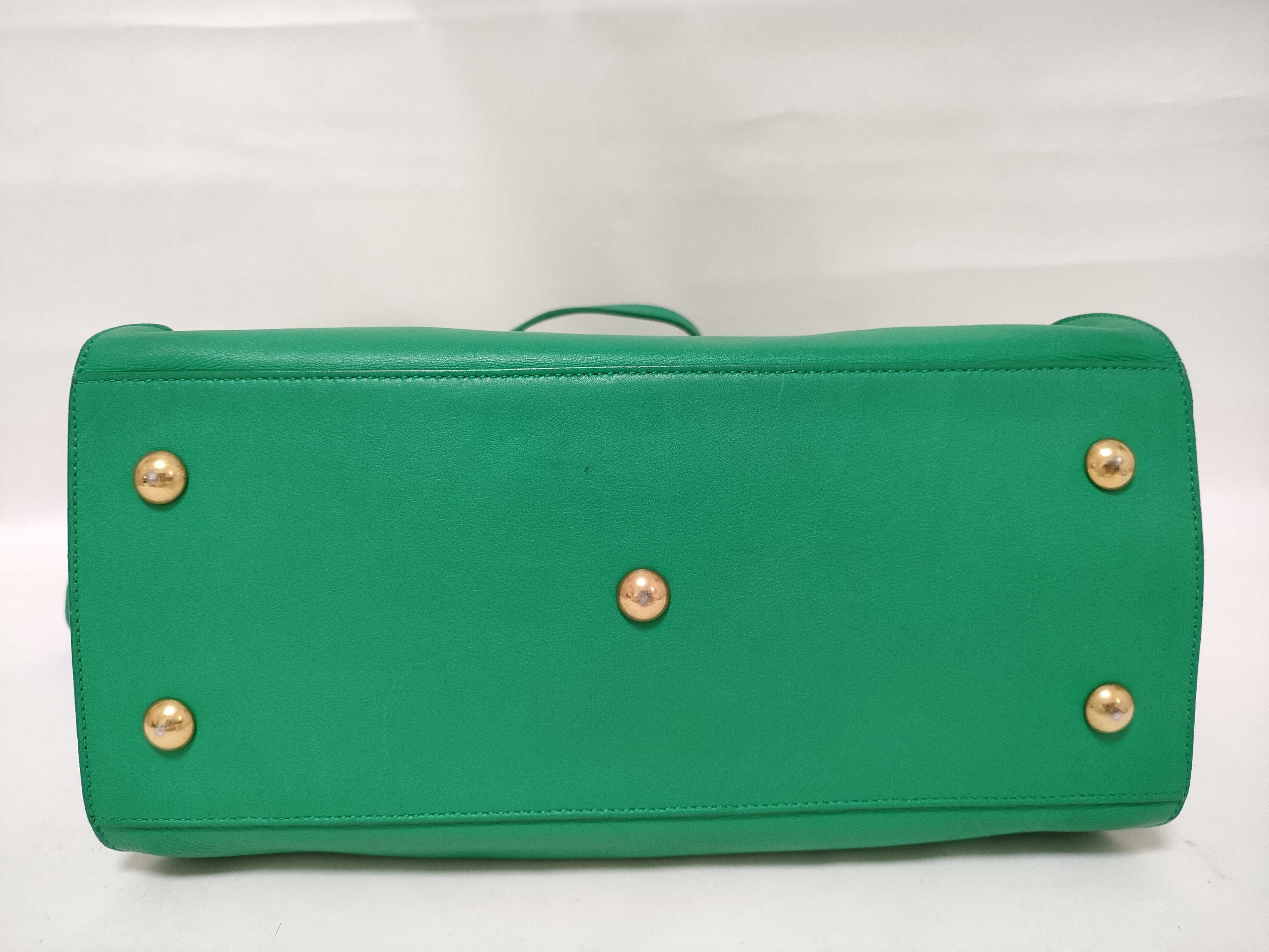 PH-YSL Green Leather Handbag — view 9