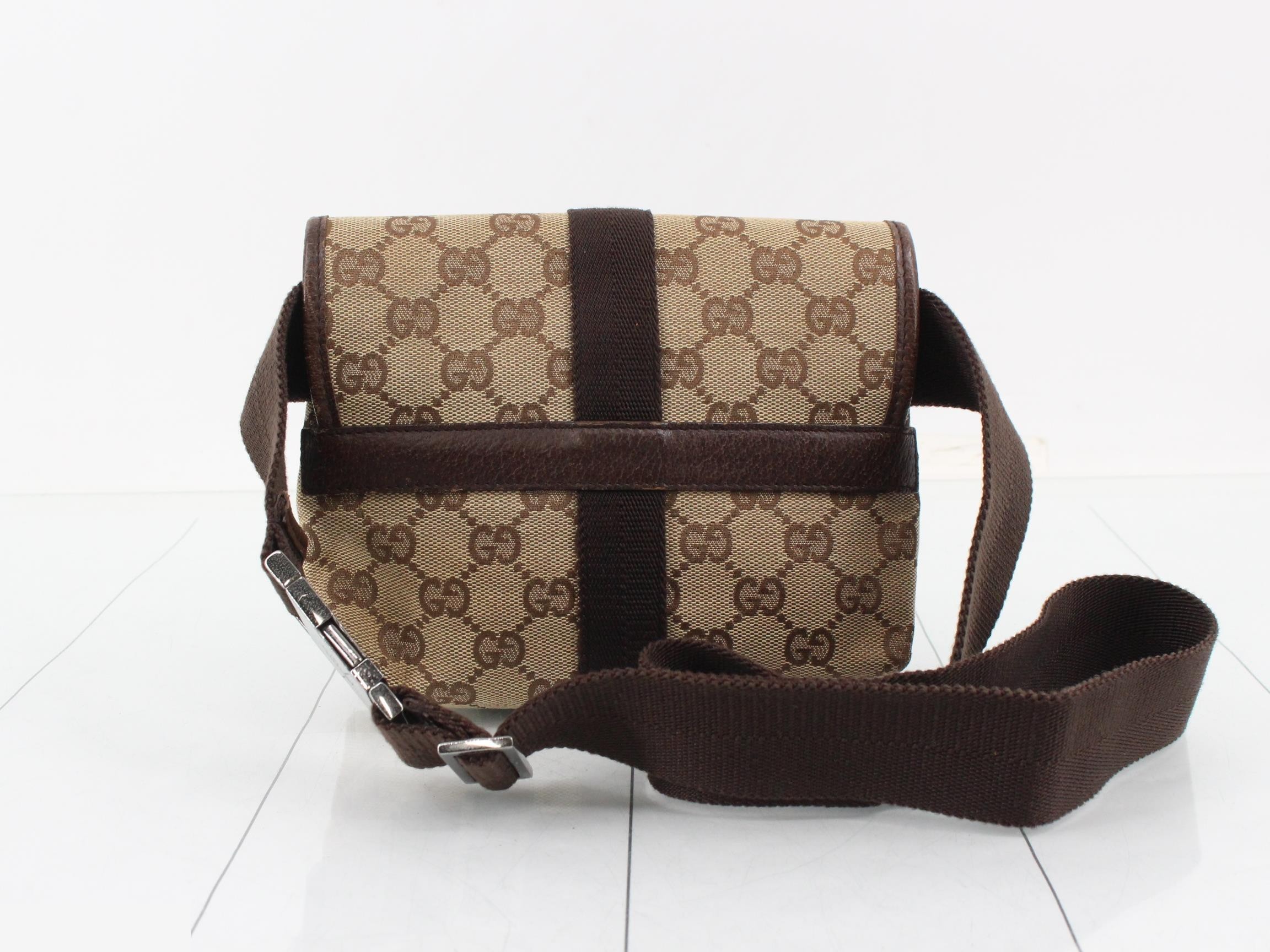 Canvas body bag, brown, 131236, 200047 — view 2