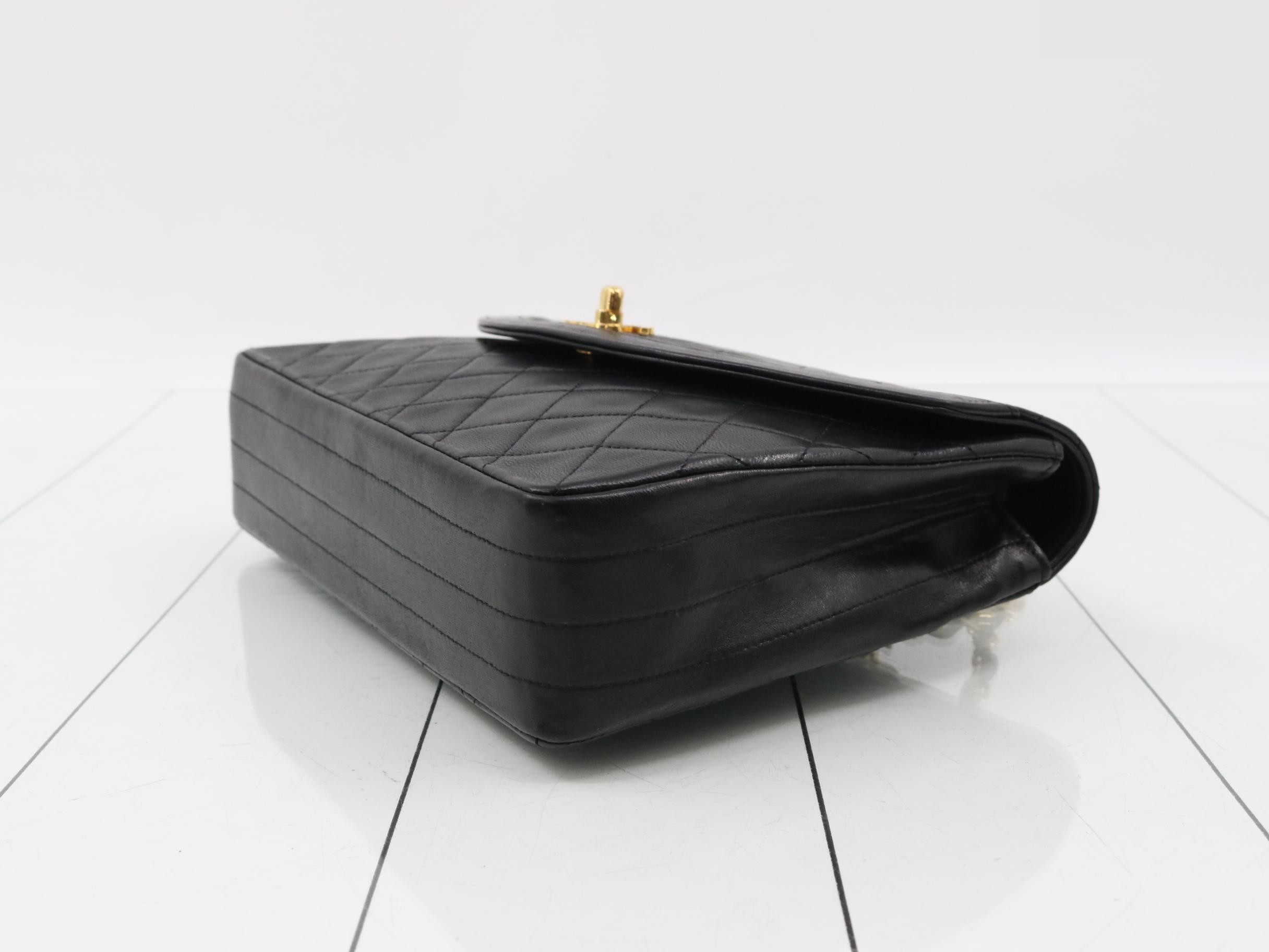Matelassé Lambskin Chain Shoulder Bag (with original seal) — view 6