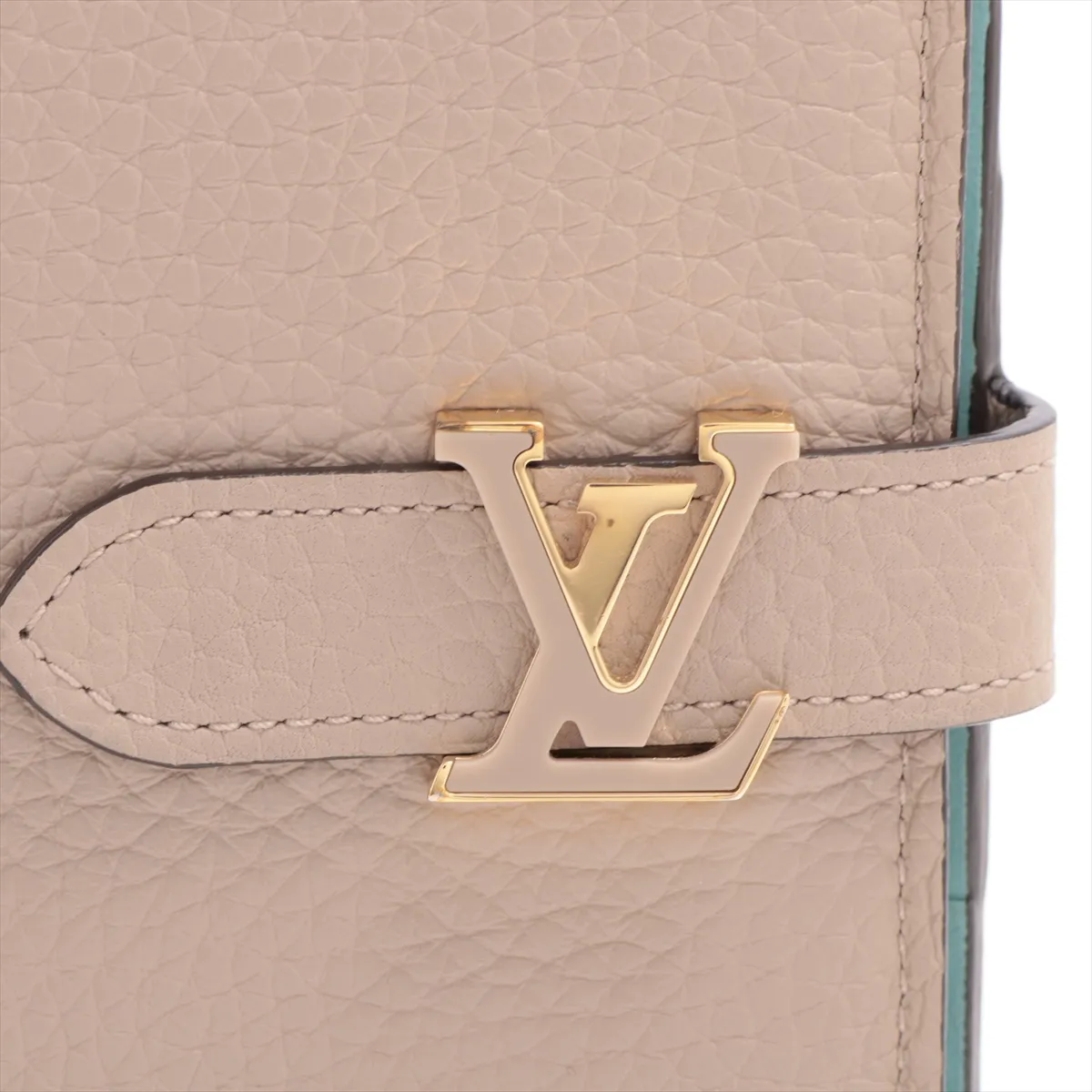 Taurillon LV Vertical Wallet M81367 Galet Long Wallet with Initials, RFID Reactive, Printed Initials — view 12