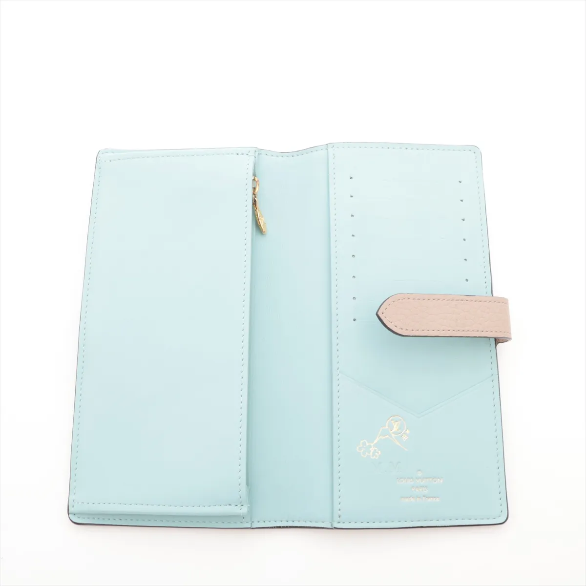 Taurillon LV Vertical Wallet M81367 Galet Long Wallet with Initials, RFID Reactive, Printed Initials — view 3