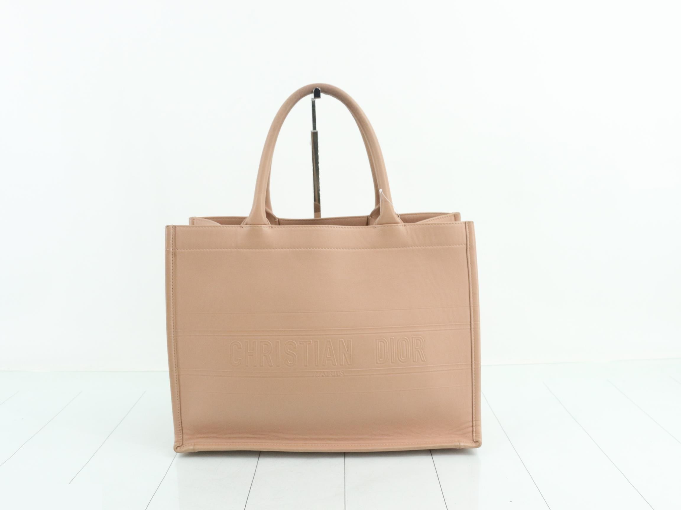 Book Tote Medium Leather Tote Bag