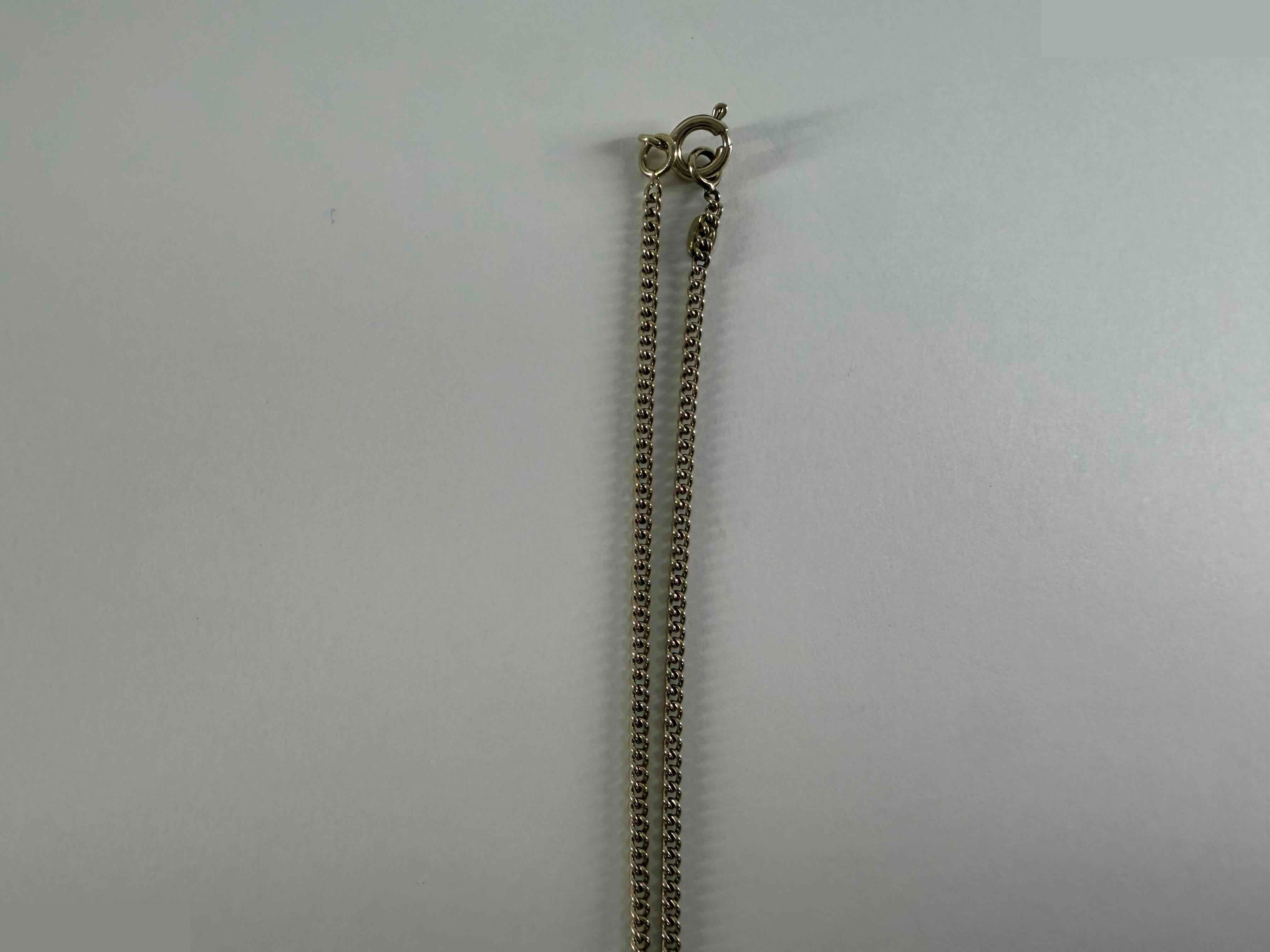 Enamel Beige Icon Series (Precious Metal) Necklace/Pendant — view 3