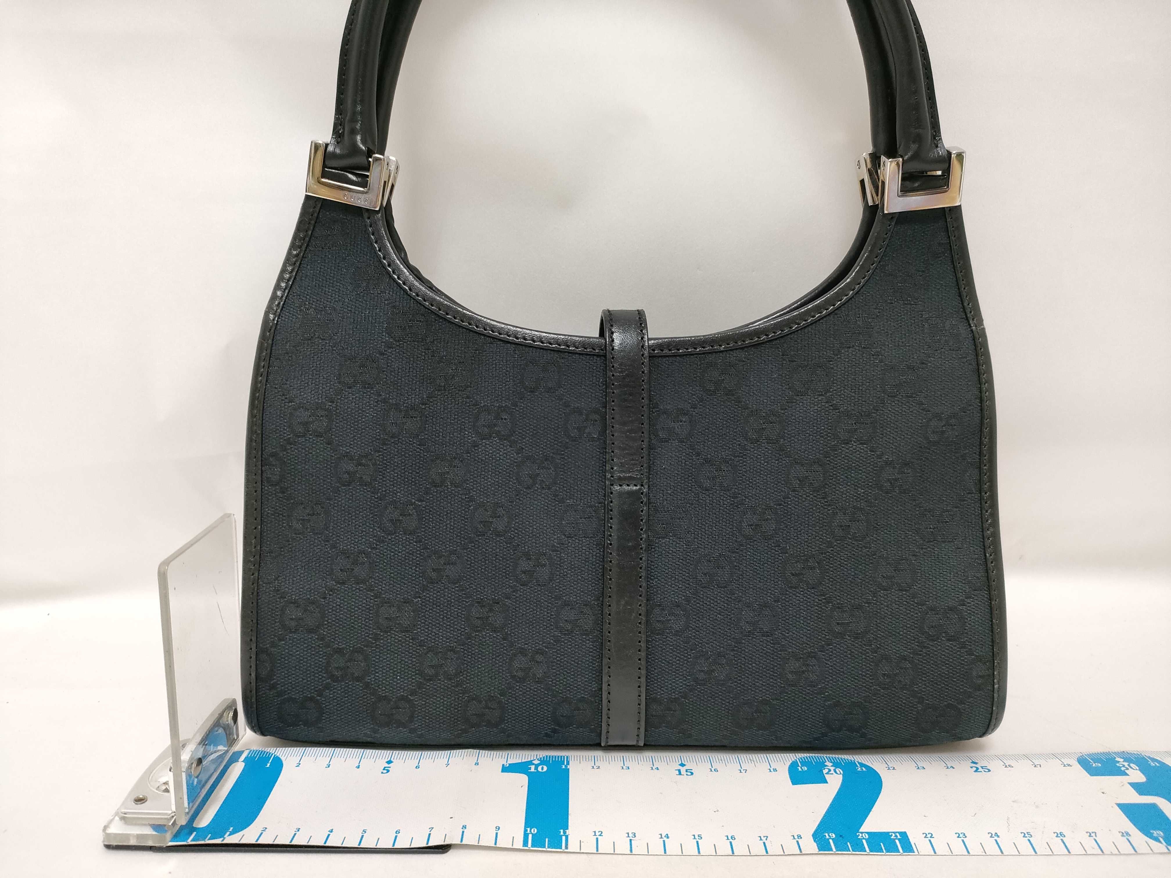 GG Canvas Gucci 002.1068 GG Mini Handbag Black Handbag — view 2