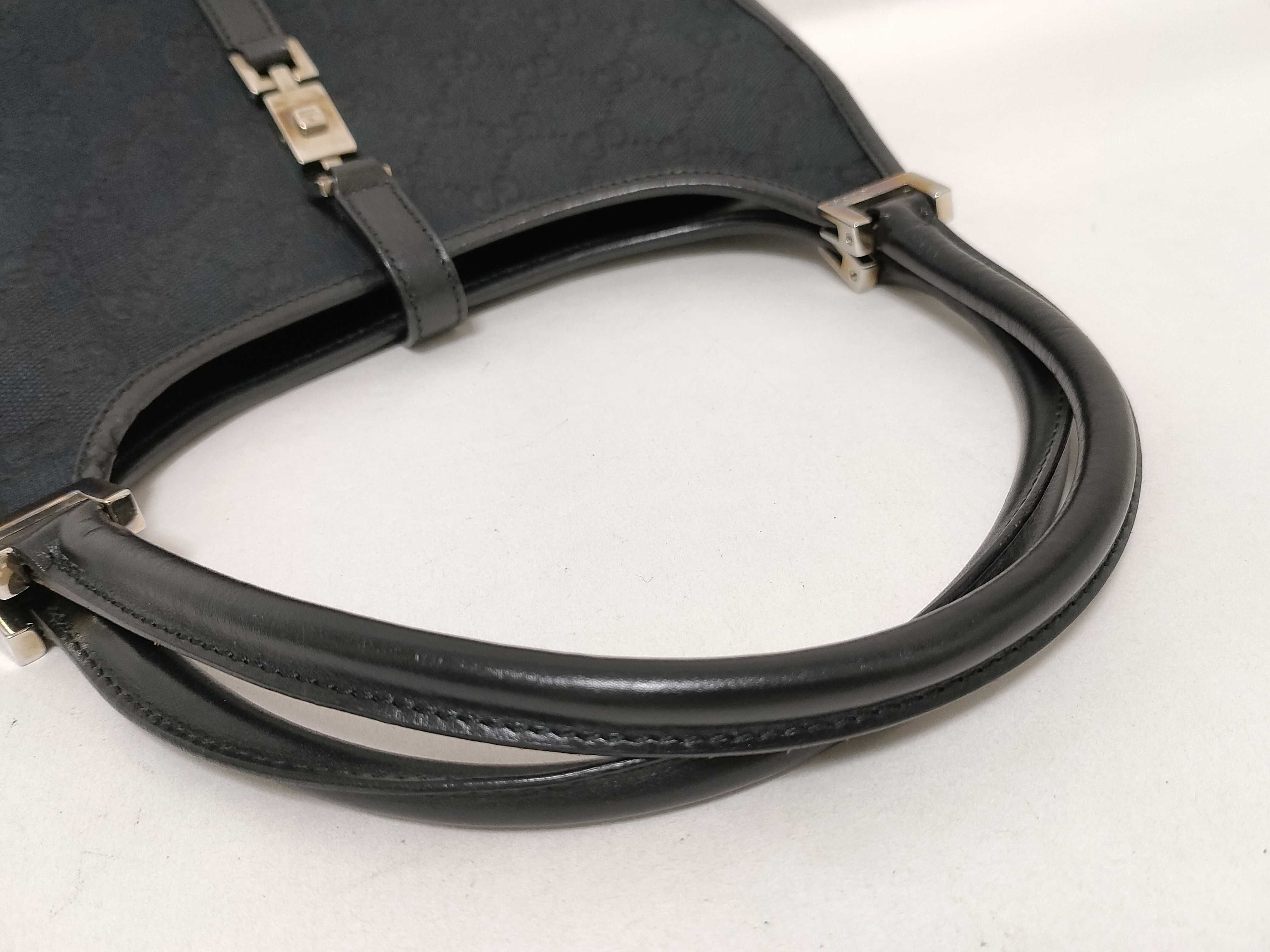 GG Canvas Gucci 002.1068 GG Mini Handbag Black Handbag — view 3