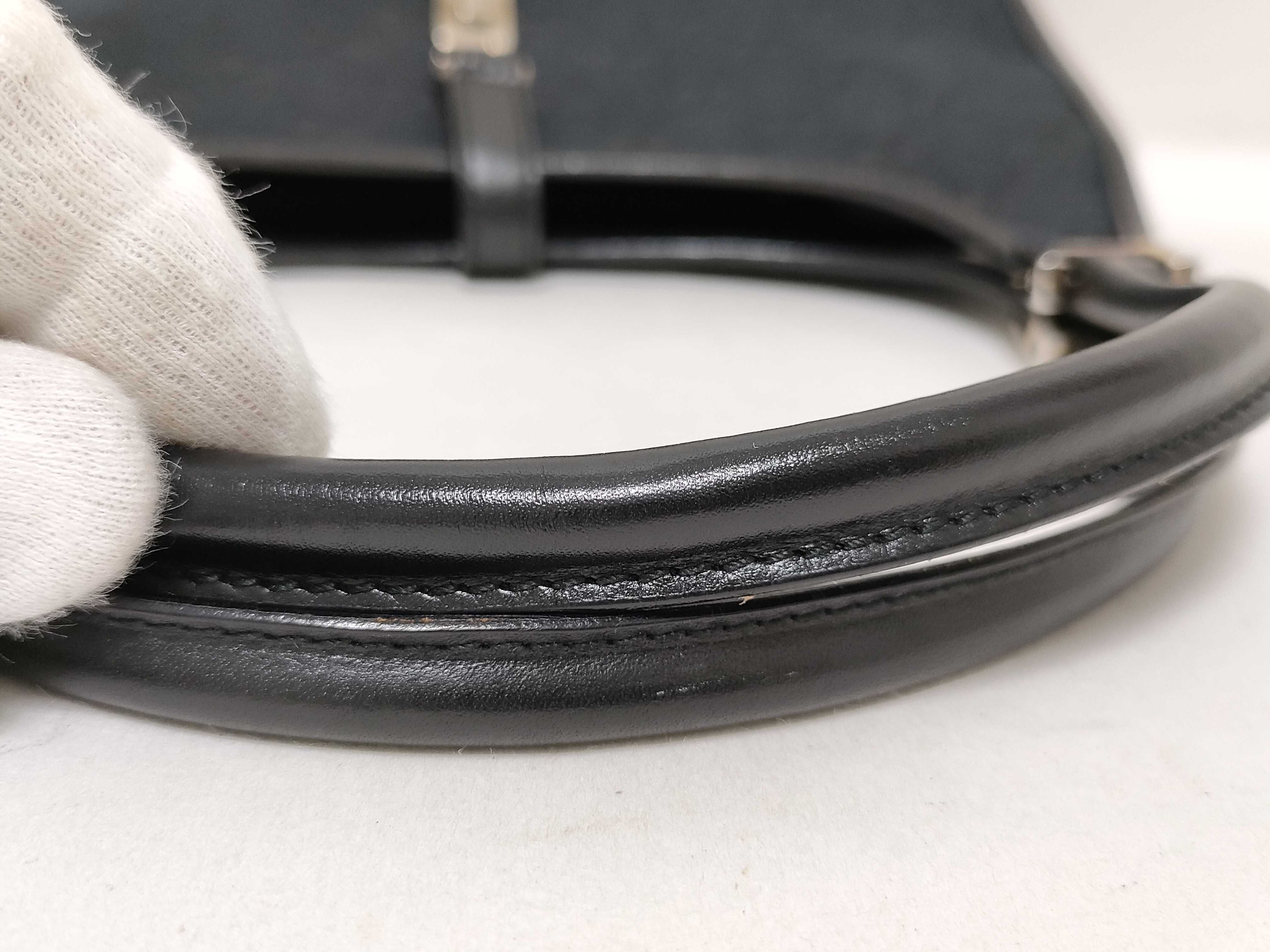 GG Canvas Gucci 002.1068 GG Mini Handbag Black Handbag — view 4