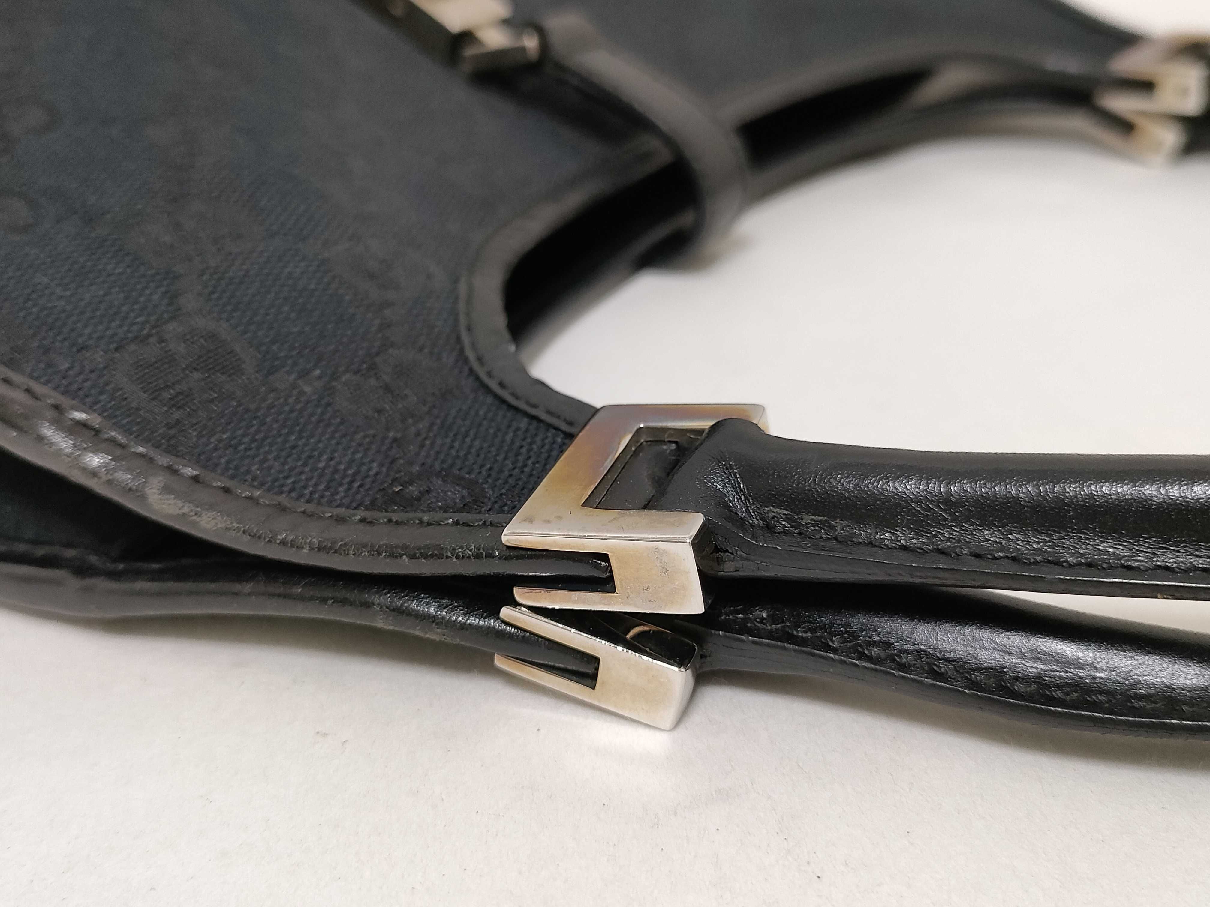 GG Canvas Gucci 002.1068 GG Mini Handbag Black Handbag — view 5