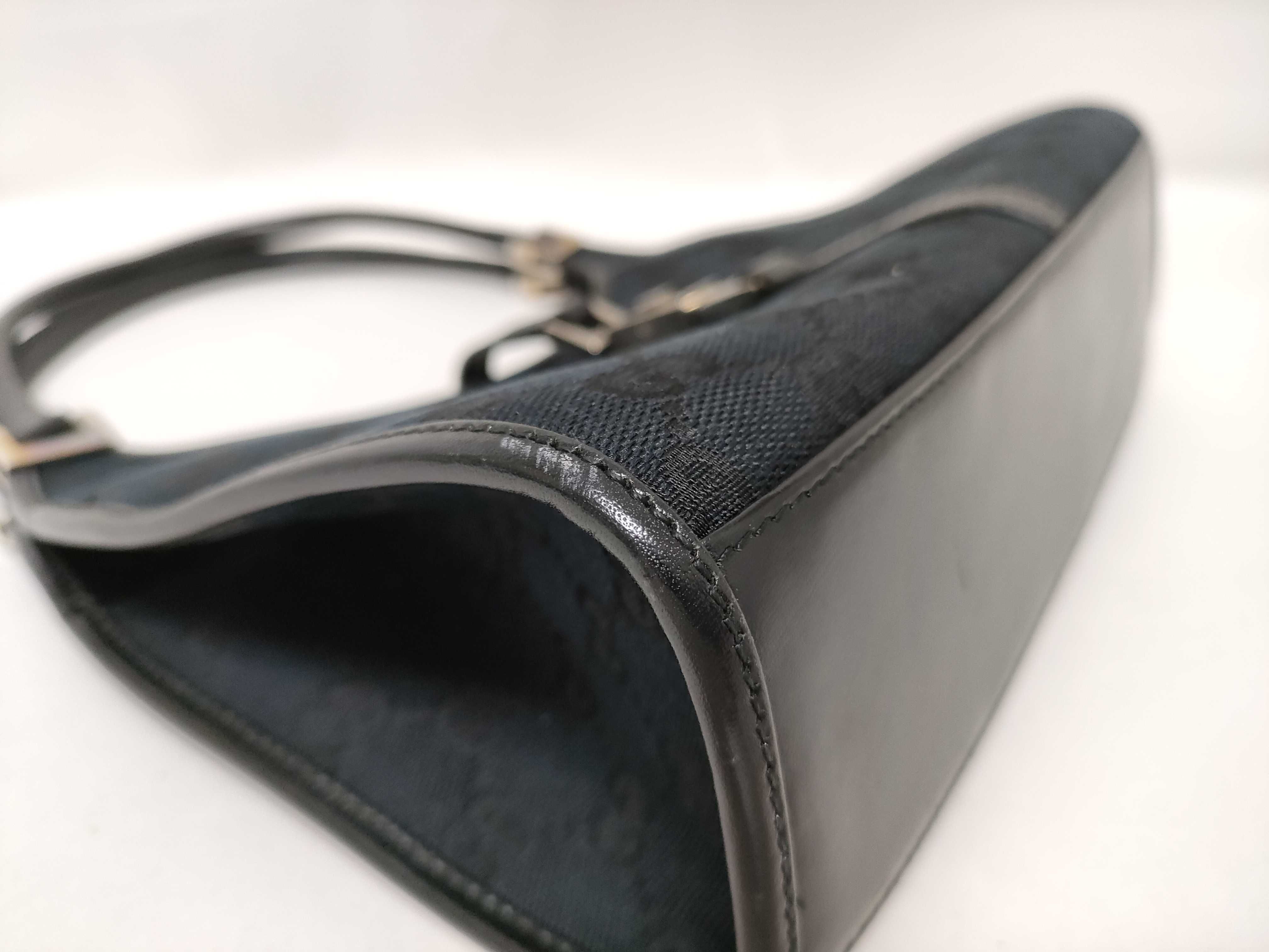 GG Canvas Gucci 002.1068 GG Mini Handbag Black Handbag — view 6