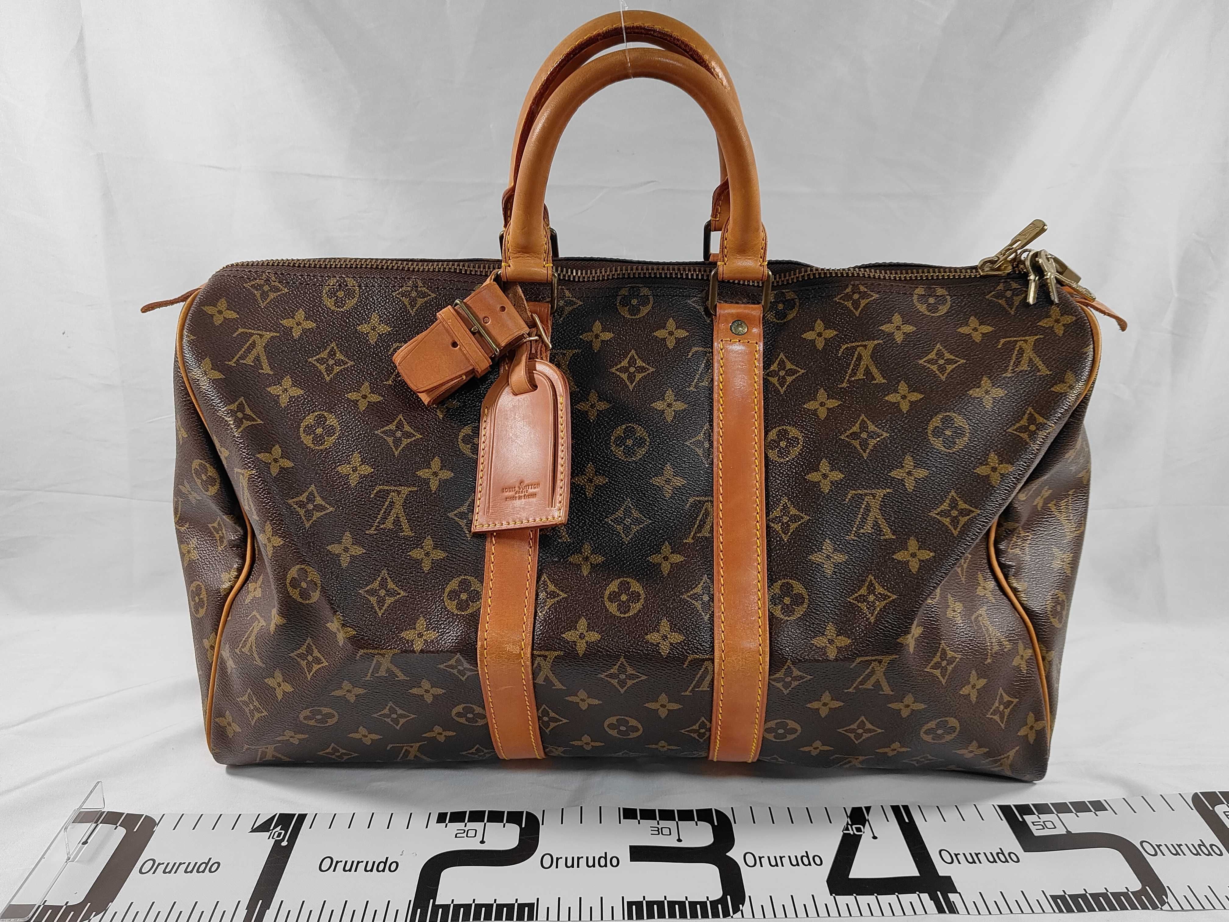 Monogram Keepall 45 M41428 VI863 Brown Boston Bag — view 2