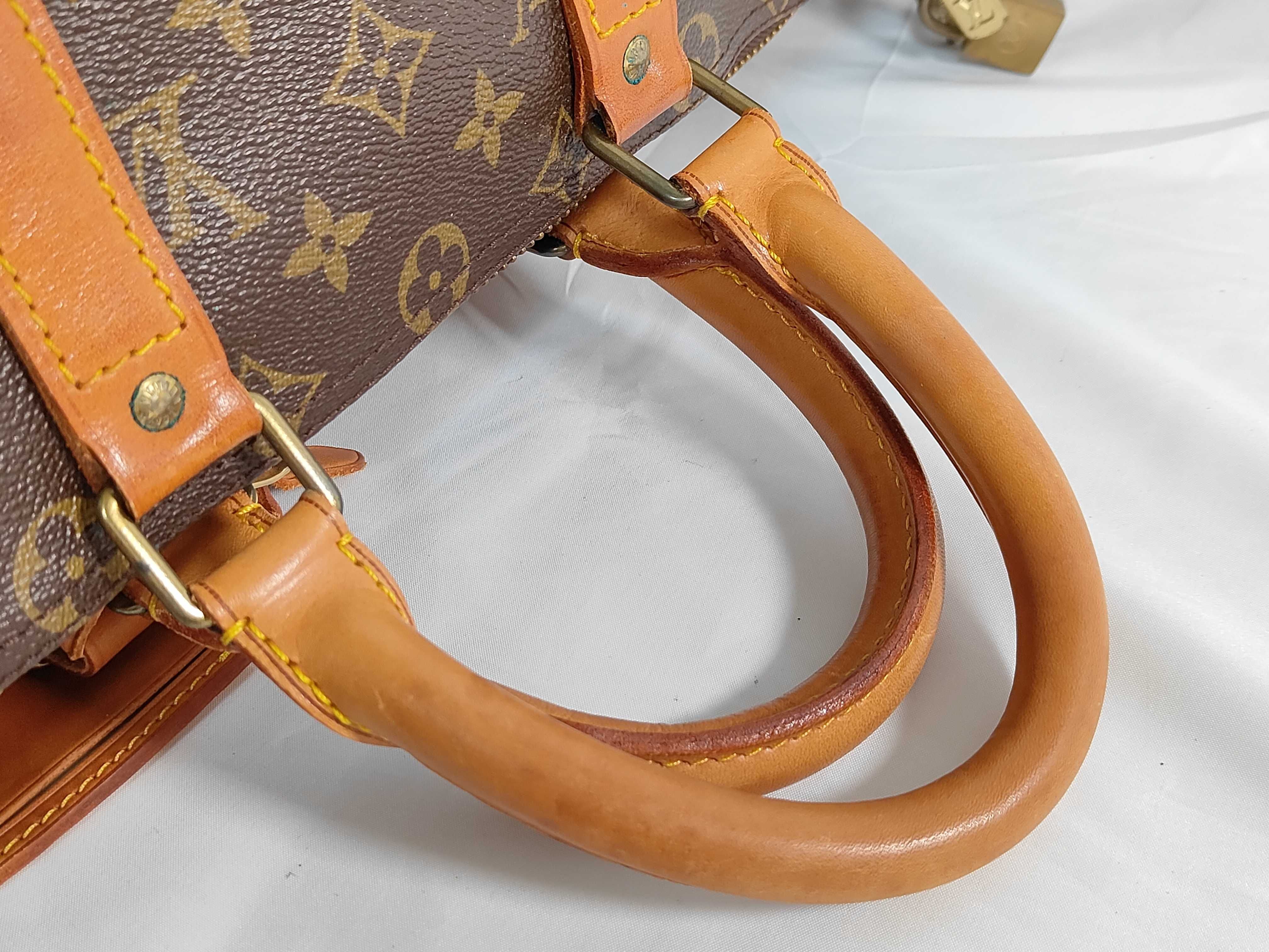 Monogram Keepall 45 M41428 VI863 Brown Boston Bag — view 3