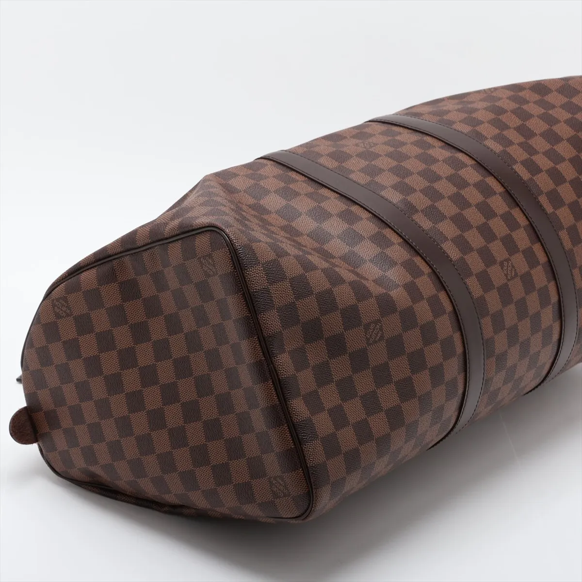 Damier Keepall 50 N41427 MB4102 Brown with initials — view 4