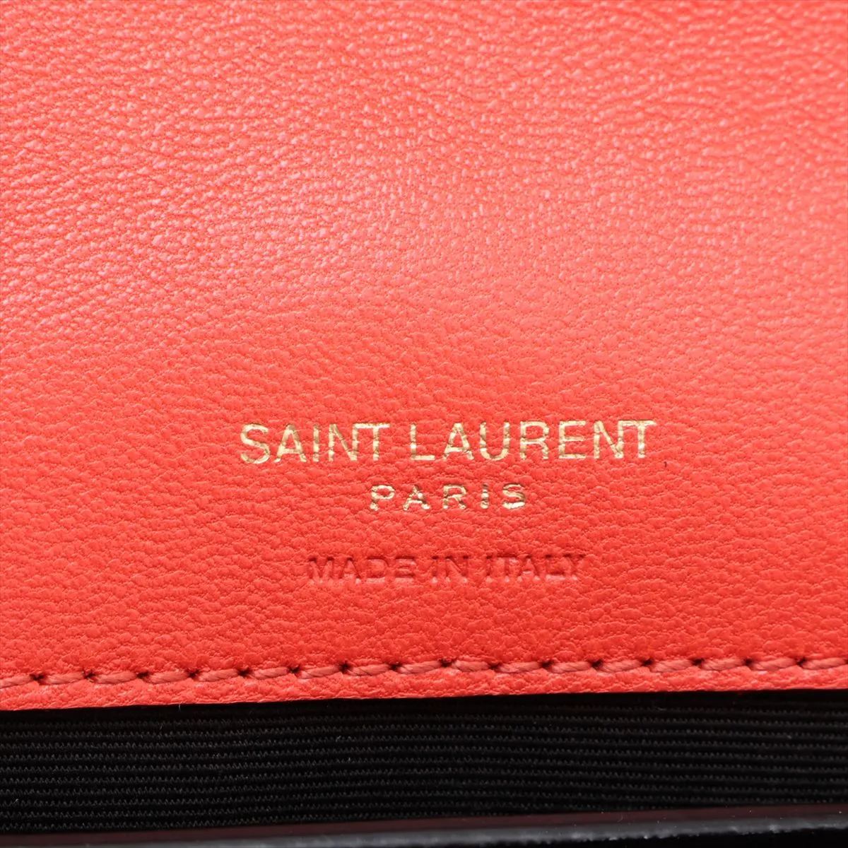 Loulou Toy Leather Chain Shoulder Bag, Red, 821749 — view 10