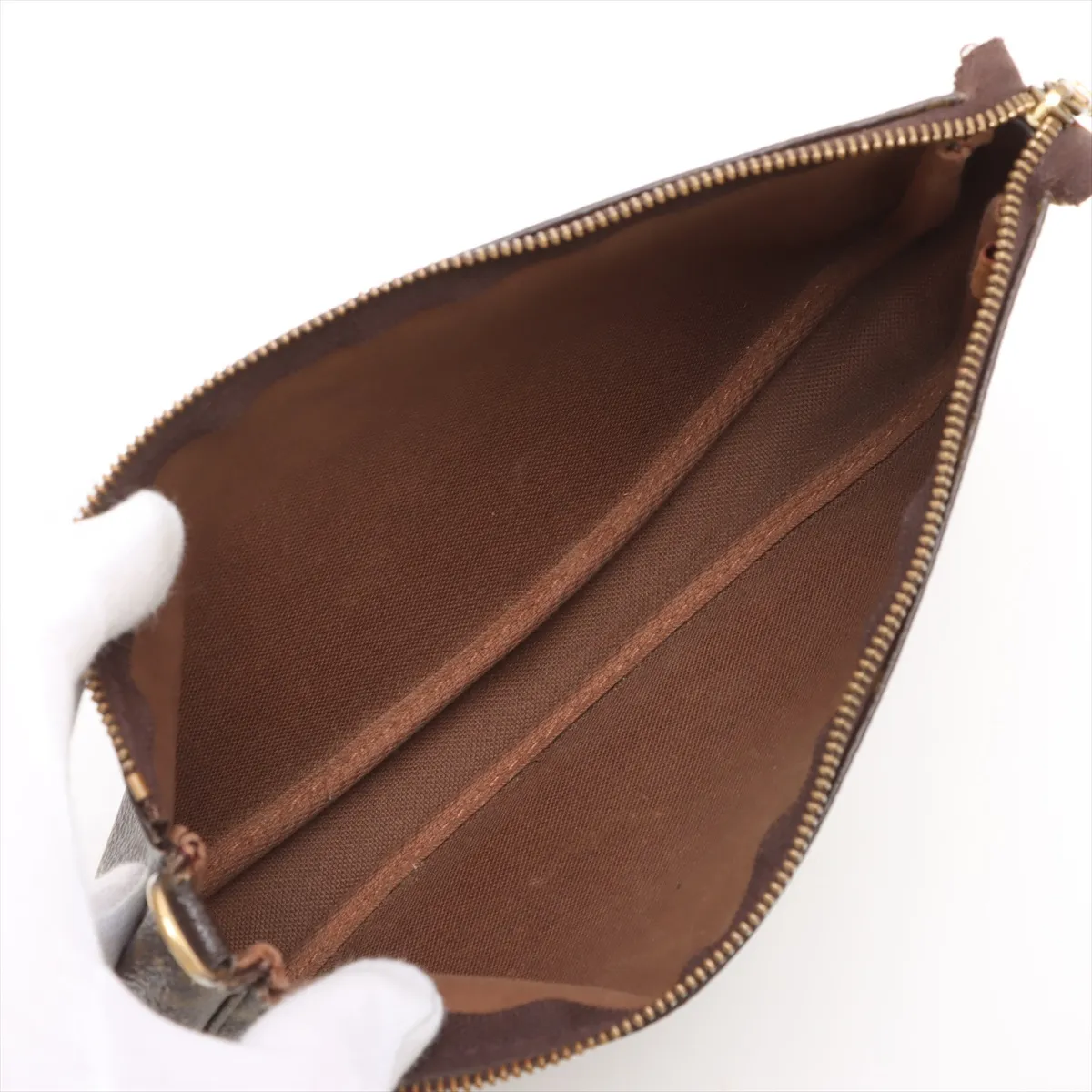 Monogram Pochette Accessory M51980 CA0042 Brown Different Model Strap — view 6