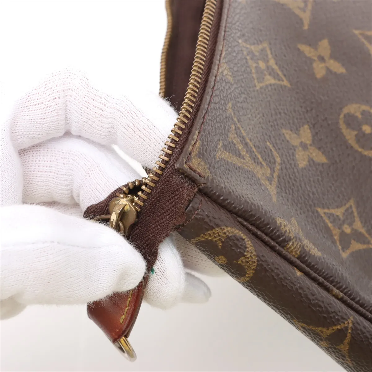 Monogram Pochette Accessory M51980 CA0042 Brown Different Model Strap — view 10