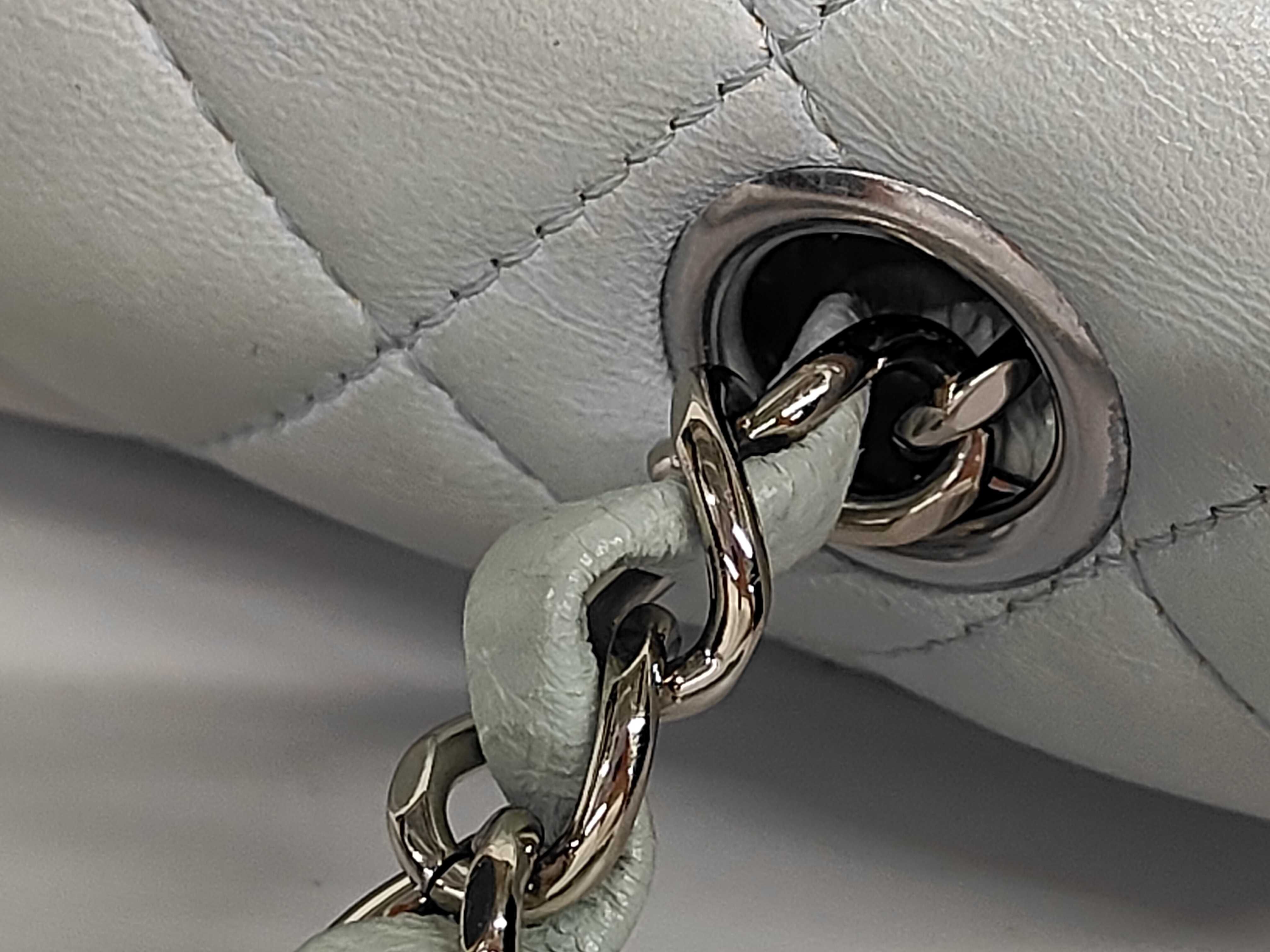 Mini Matelassé 20 Lambskin Multicolor Silver Hardware Serial Plate Shoulder Bag — view 4