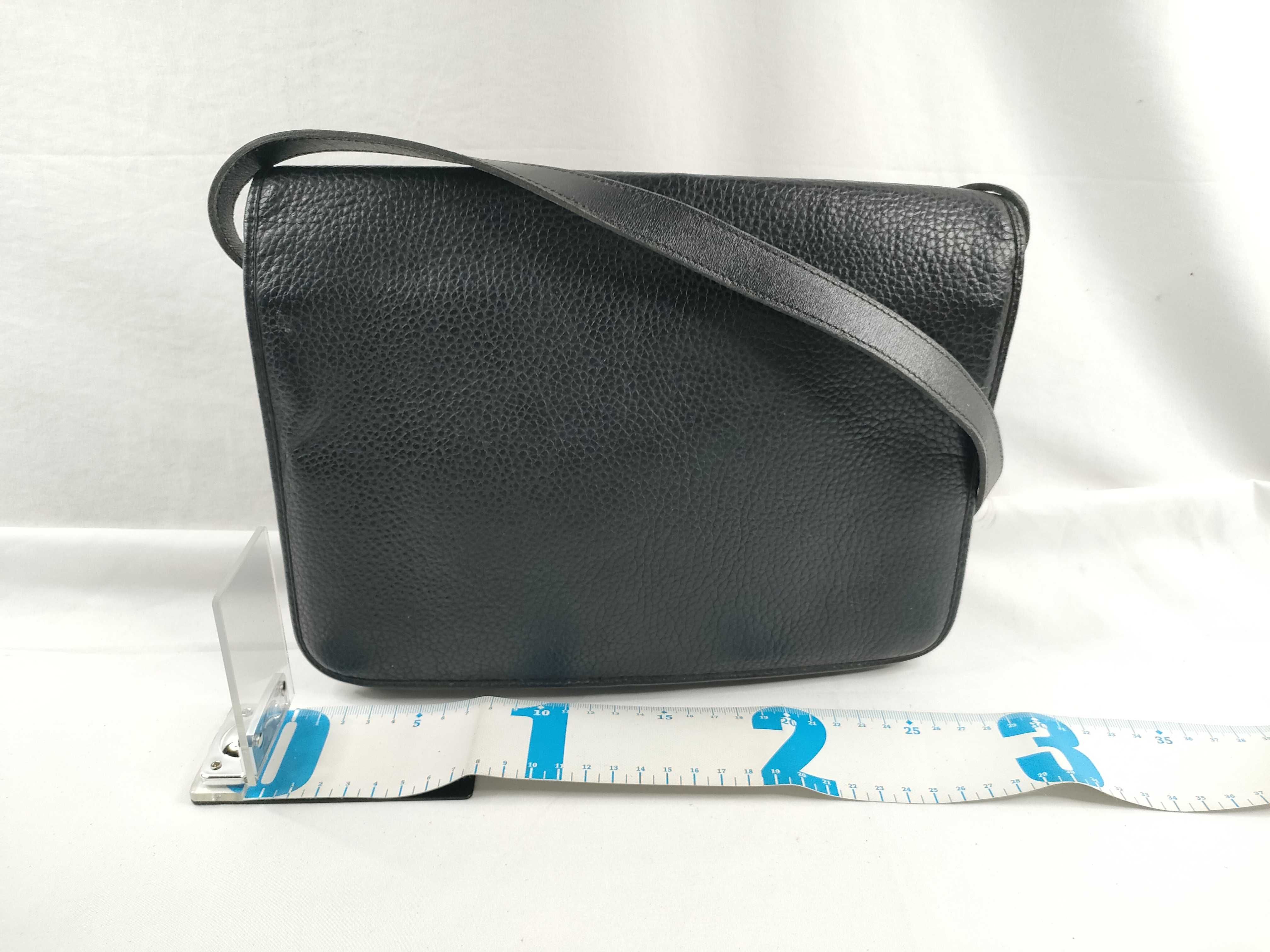 Shoulder Bag Leather Black Shoulder Bag — view 2