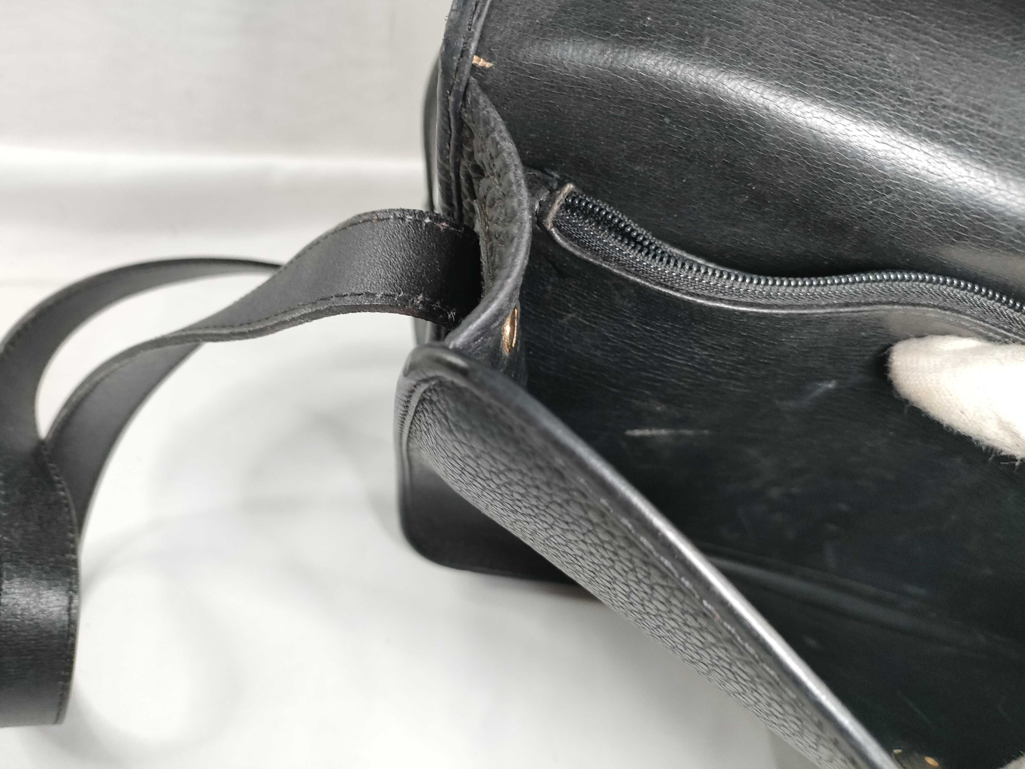 Shoulder Bag Leather Black Shoulder Bag — view 9