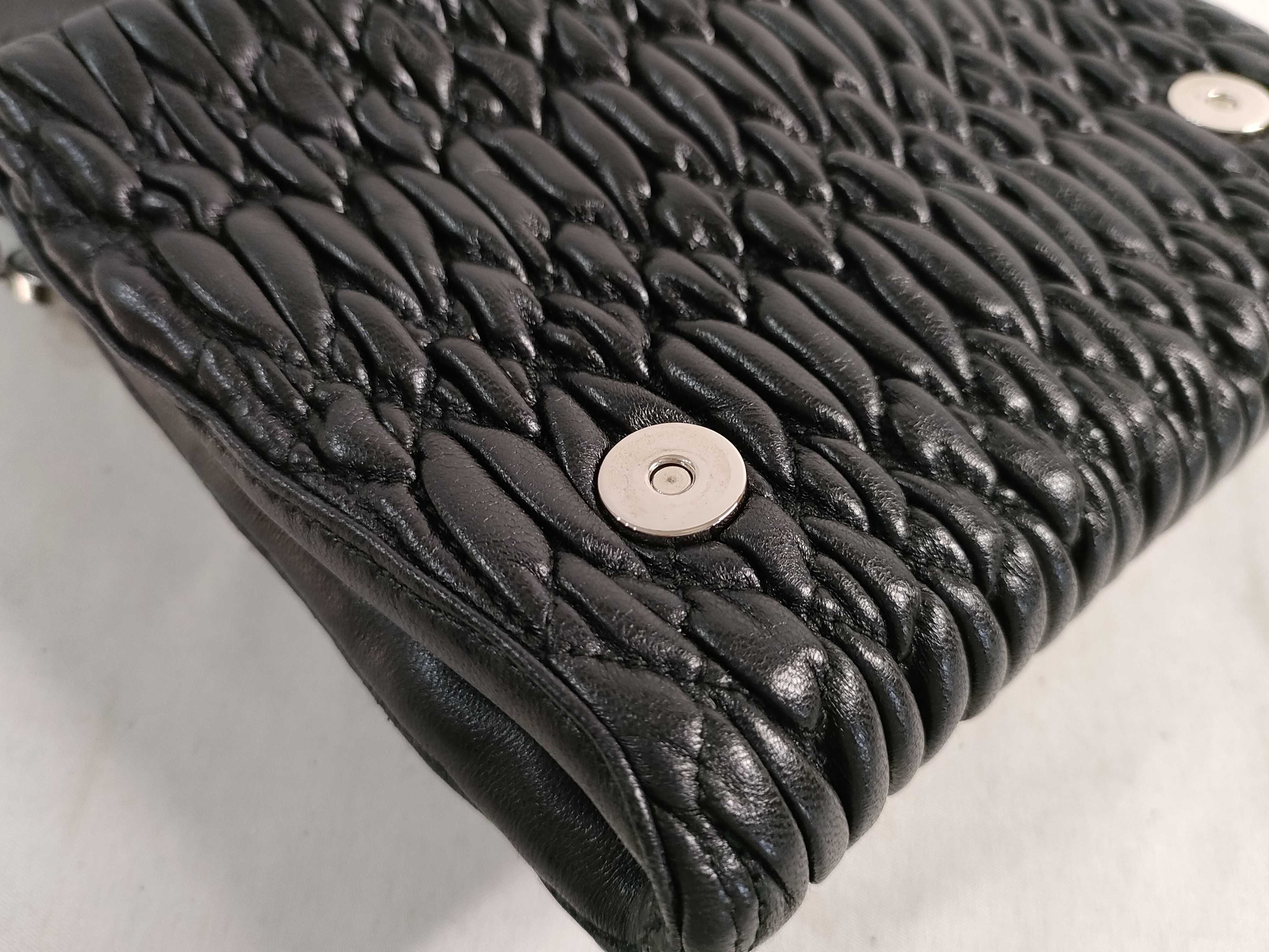 Leather Handbag, Black — view 13