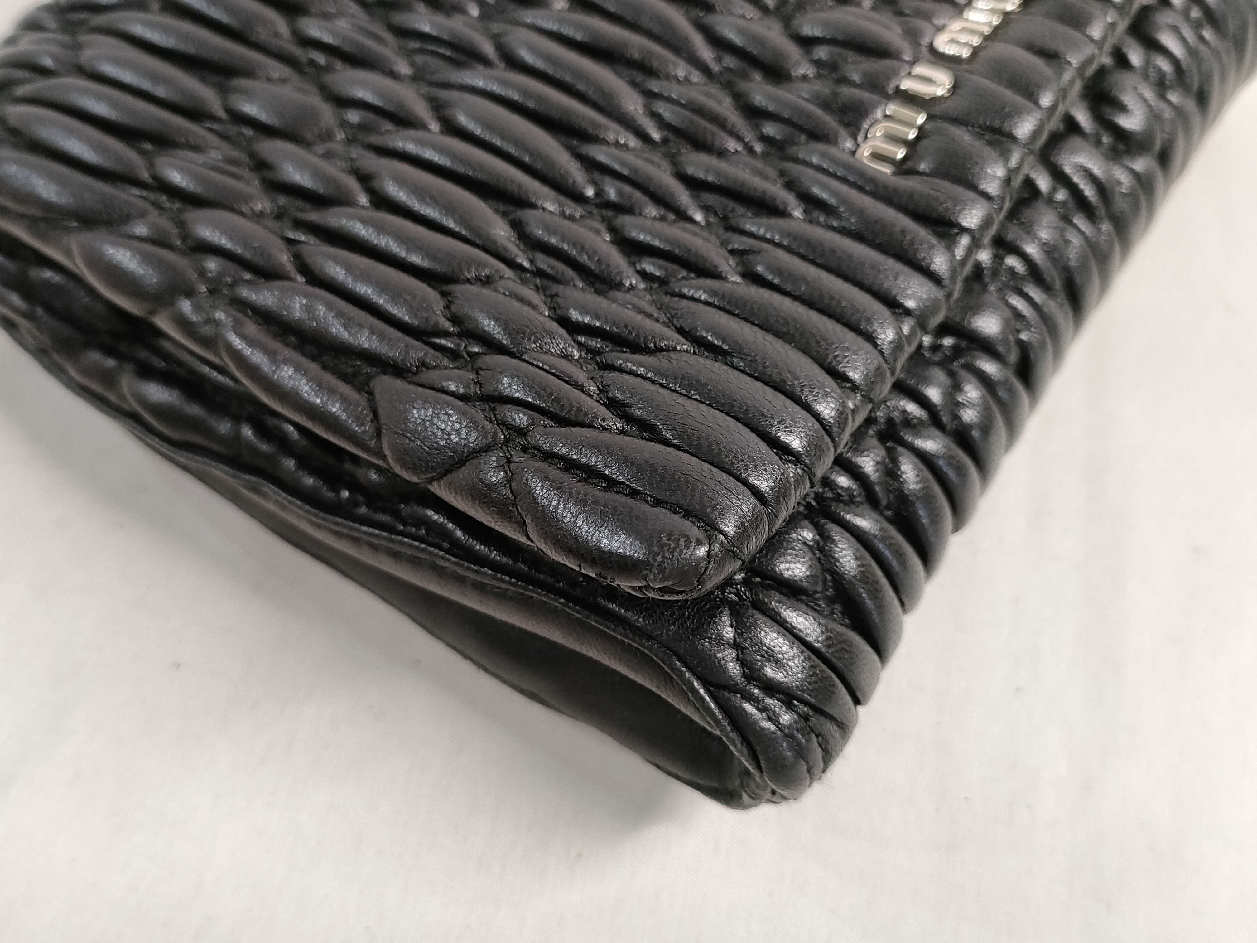 Leather Handbag, Black — view 14