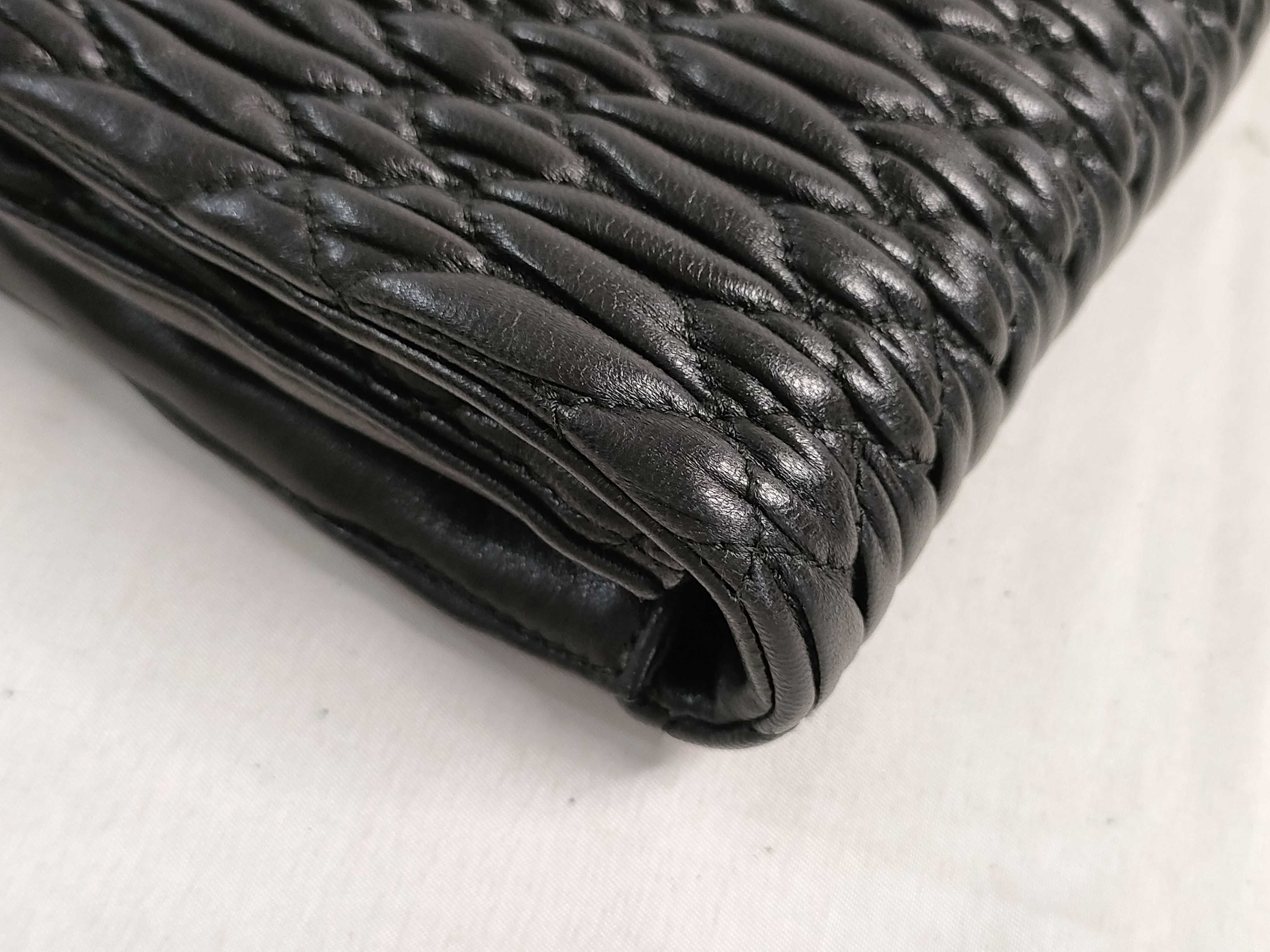 Leather Handbag, Black — view 15