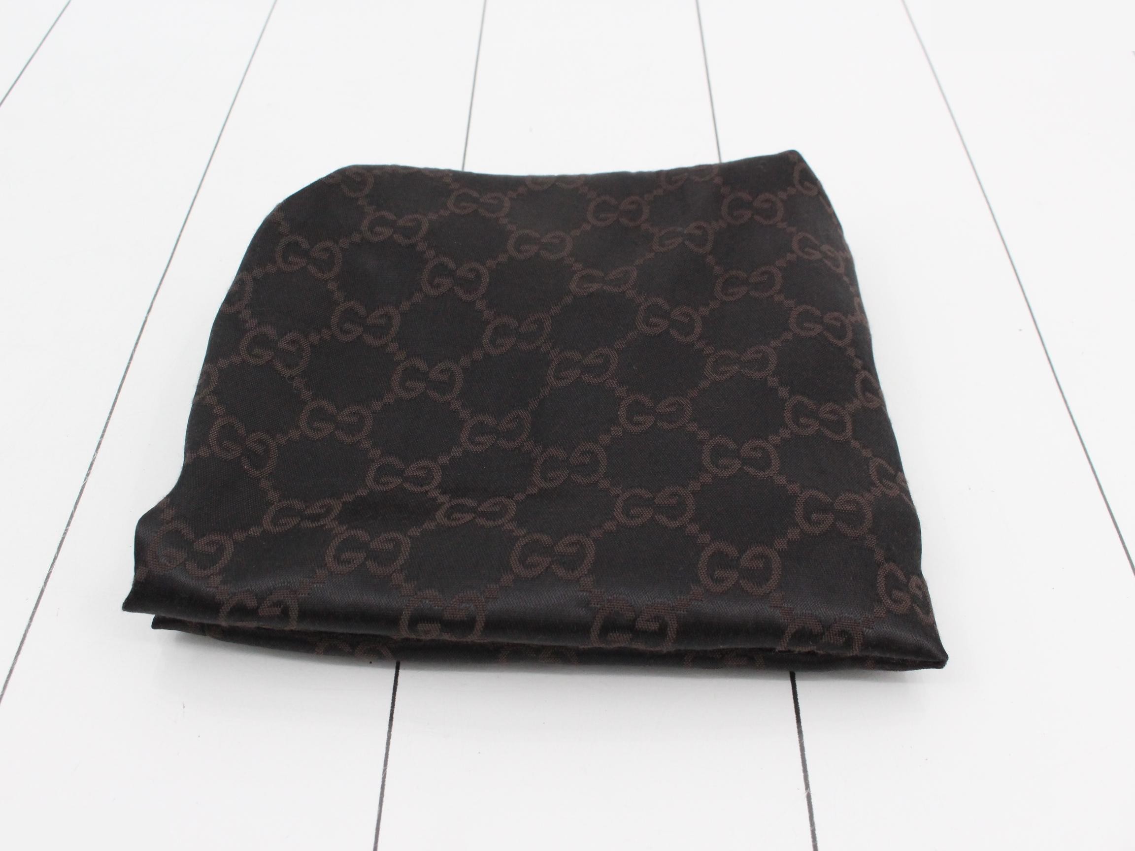 Bamboo Nylon One-Shoulder Bag, Black — view 7