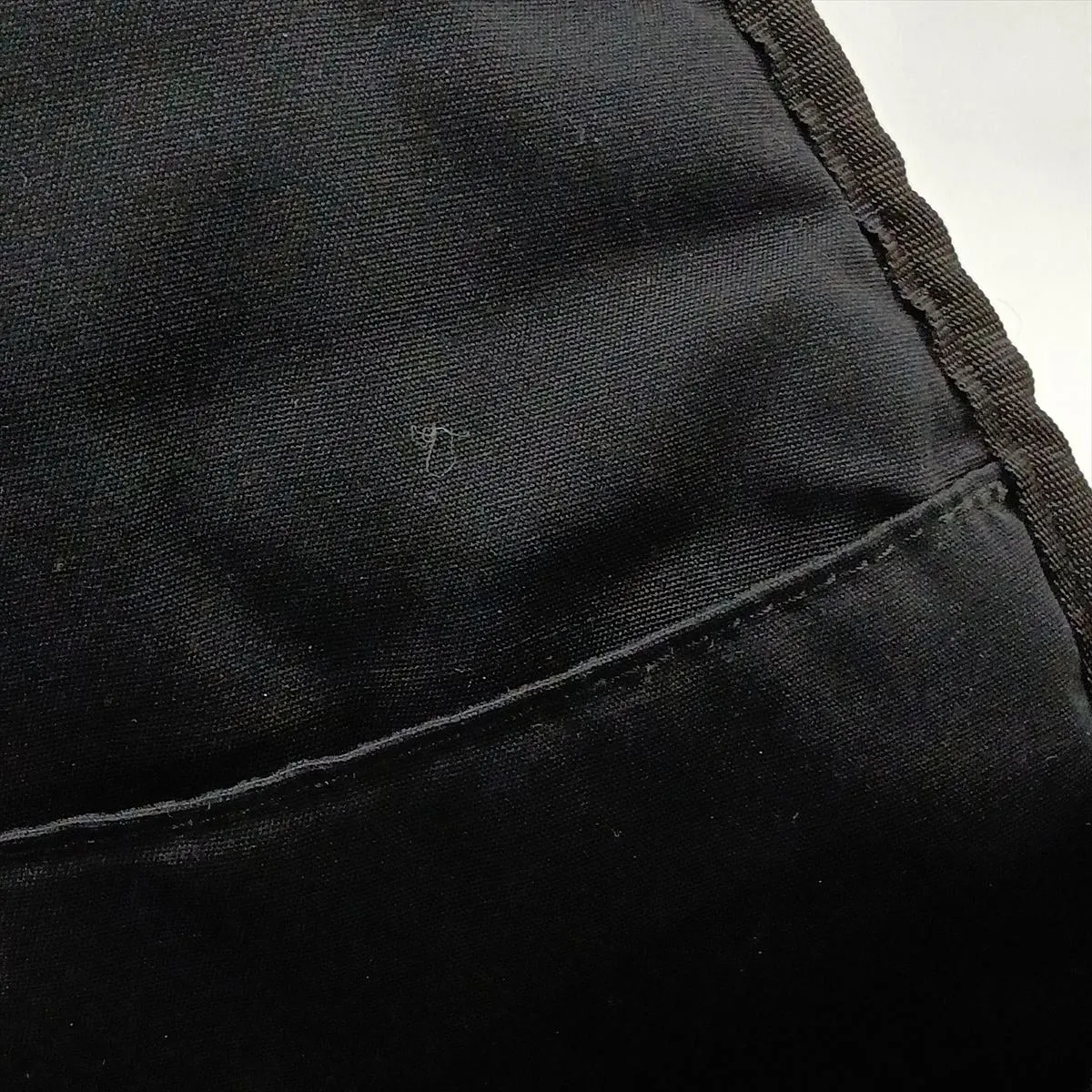 x Stussy Nylon x Leather Backpack/Rucksack, Black — view 13