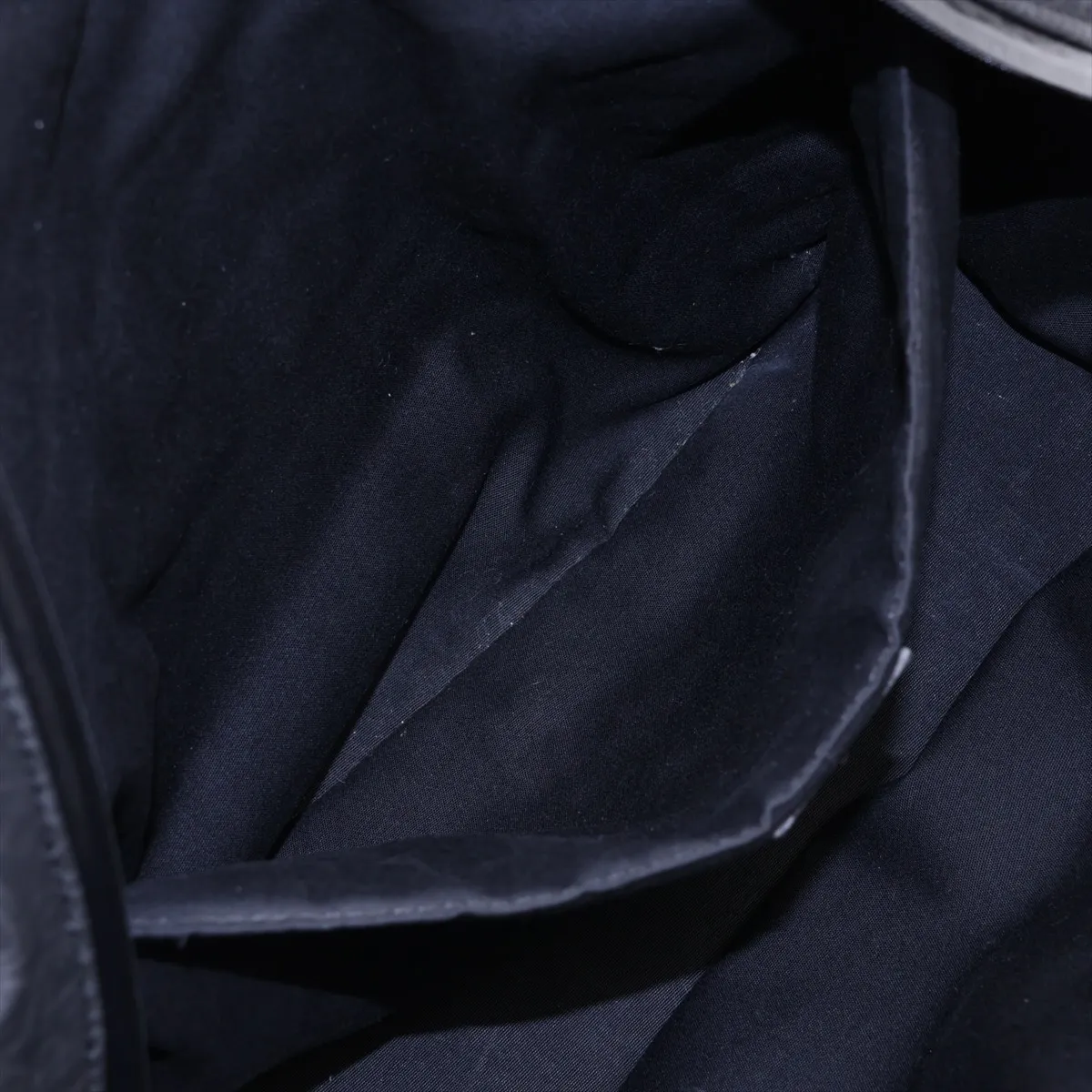 x Stussy Nylon x Leather Backpack/Rucksack, Black — view 8