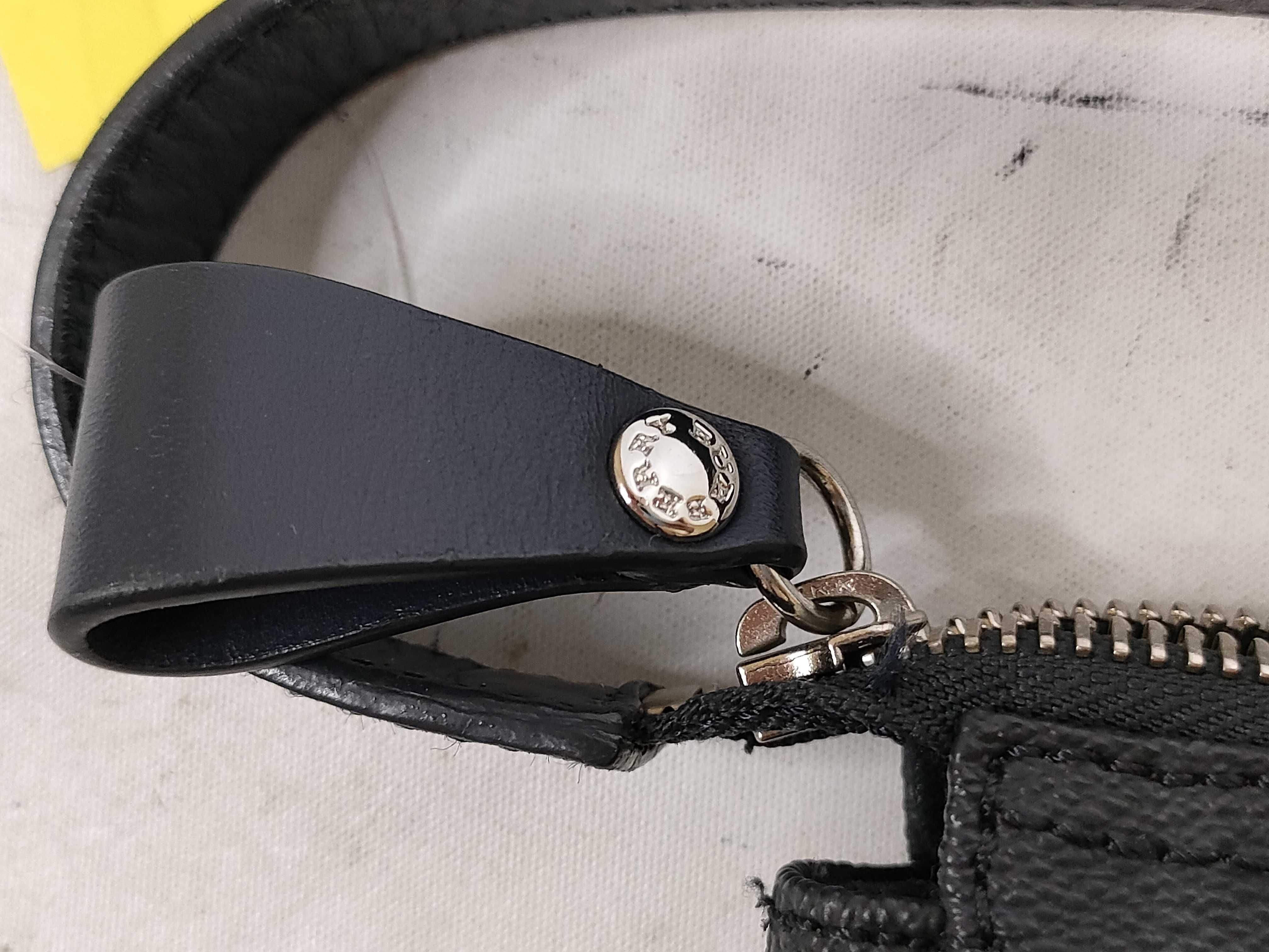 Shoulder Pouch PVC Black Handbag — view 12