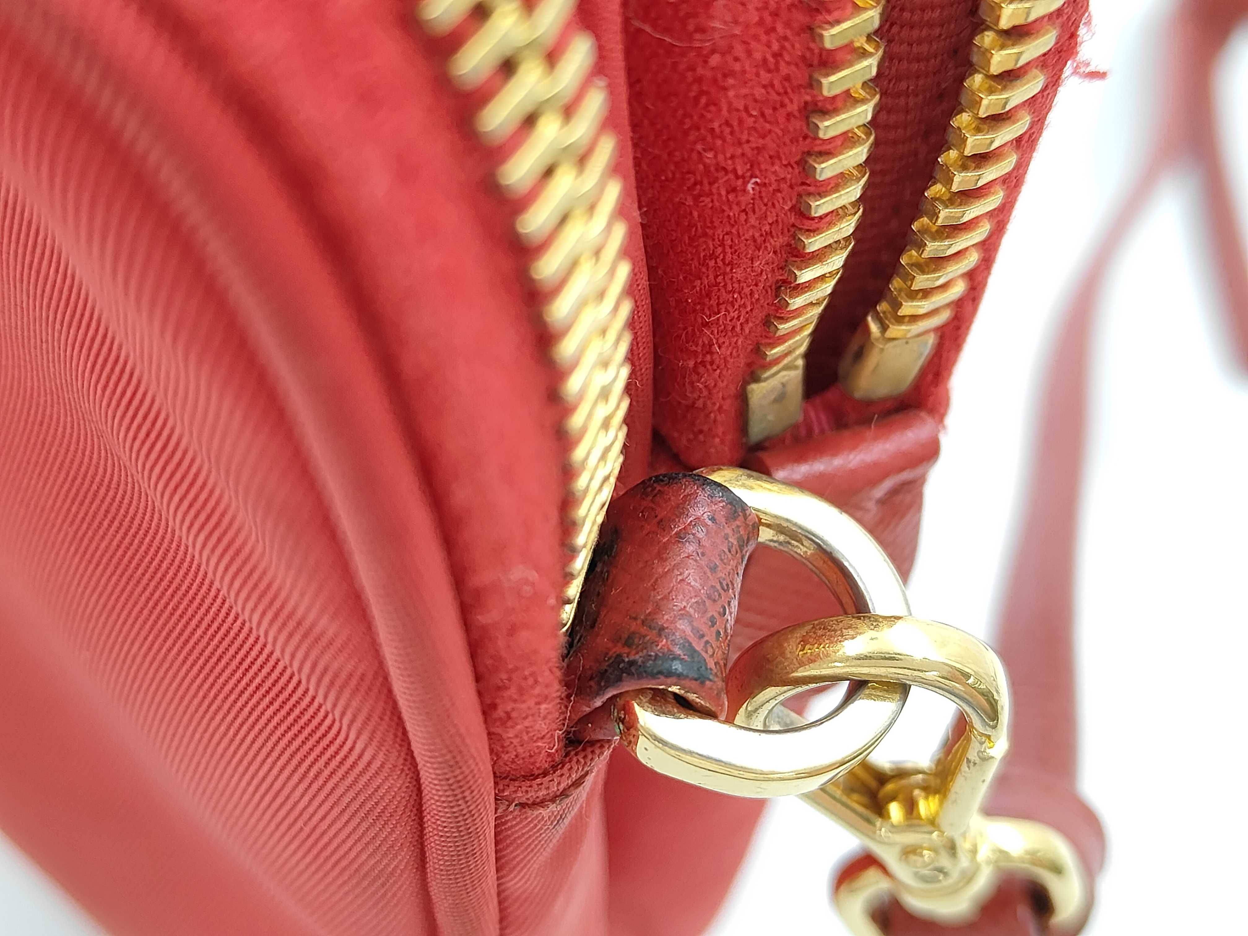 Nylon Prada Shoulder Bag Nylon Red Shoulder Bag — view 12