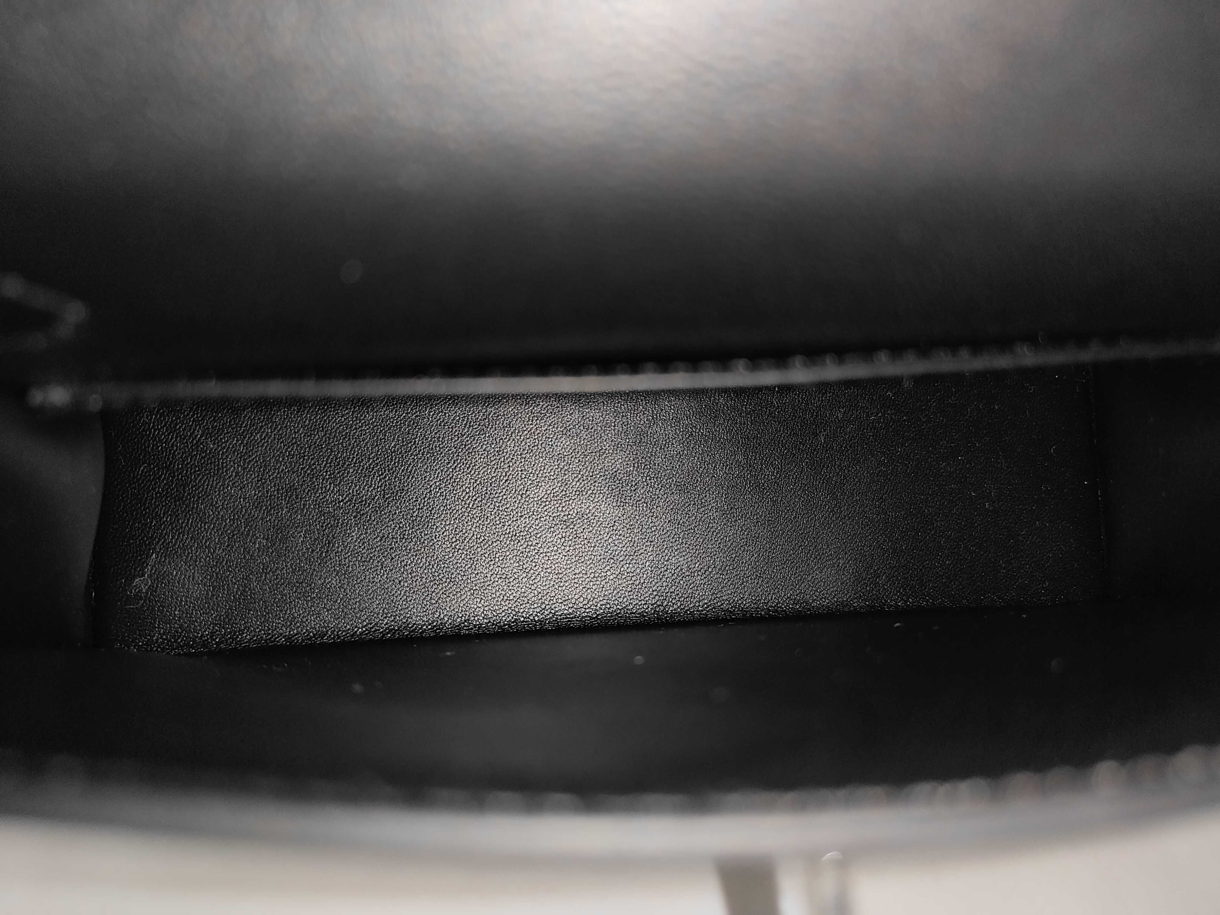 Mini Kelly Noir (G stamp) Silver Hardware Handbag — view 8