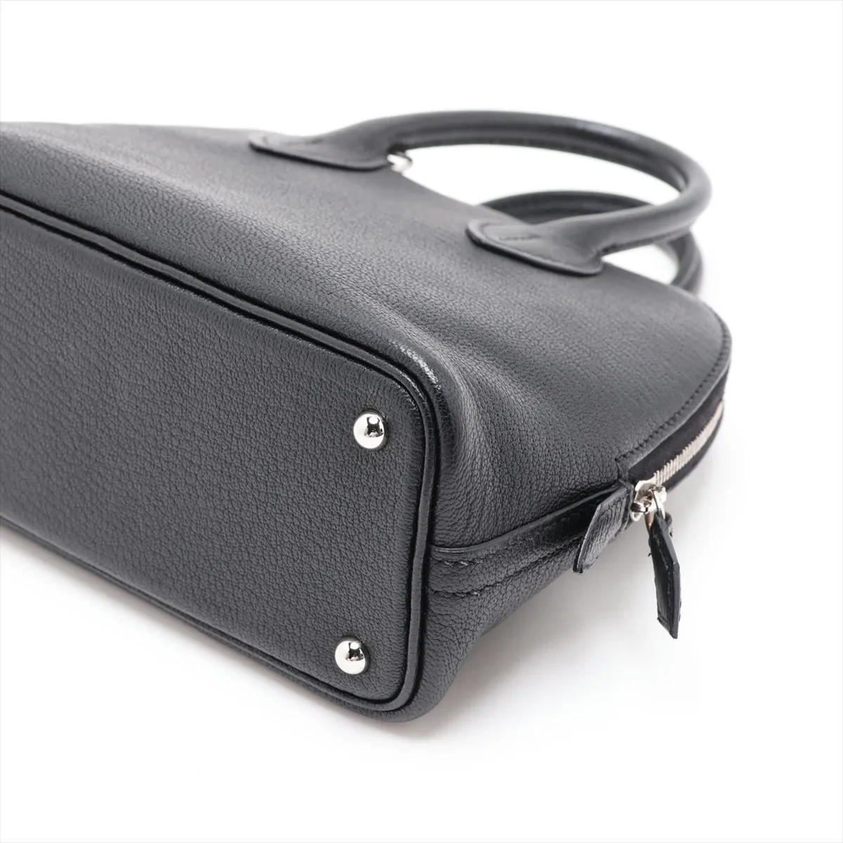 [Individually packaged] Hermes Bolide 1923 Mini 18 Chevre Black Silver Hardware W: 2024 — view 3