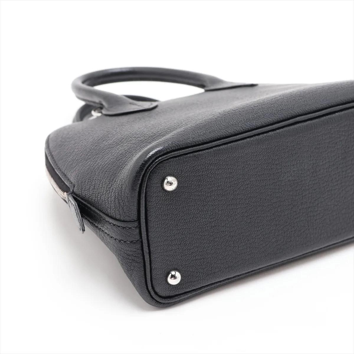 [Individually packaged] Hermes Bolide 1923 Mini 18 Chevre Black Silver Hardware W: 2024 — view 4