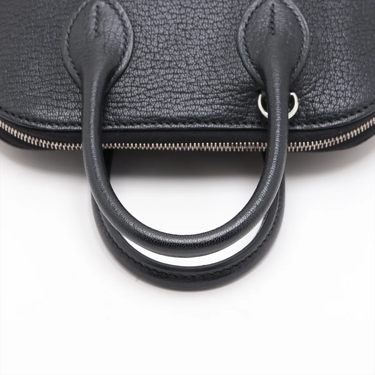[Individually packaged] Hermes Bolide 1923 Mini 18 Chevre Black Silver Hardware W: 2024 — view 5