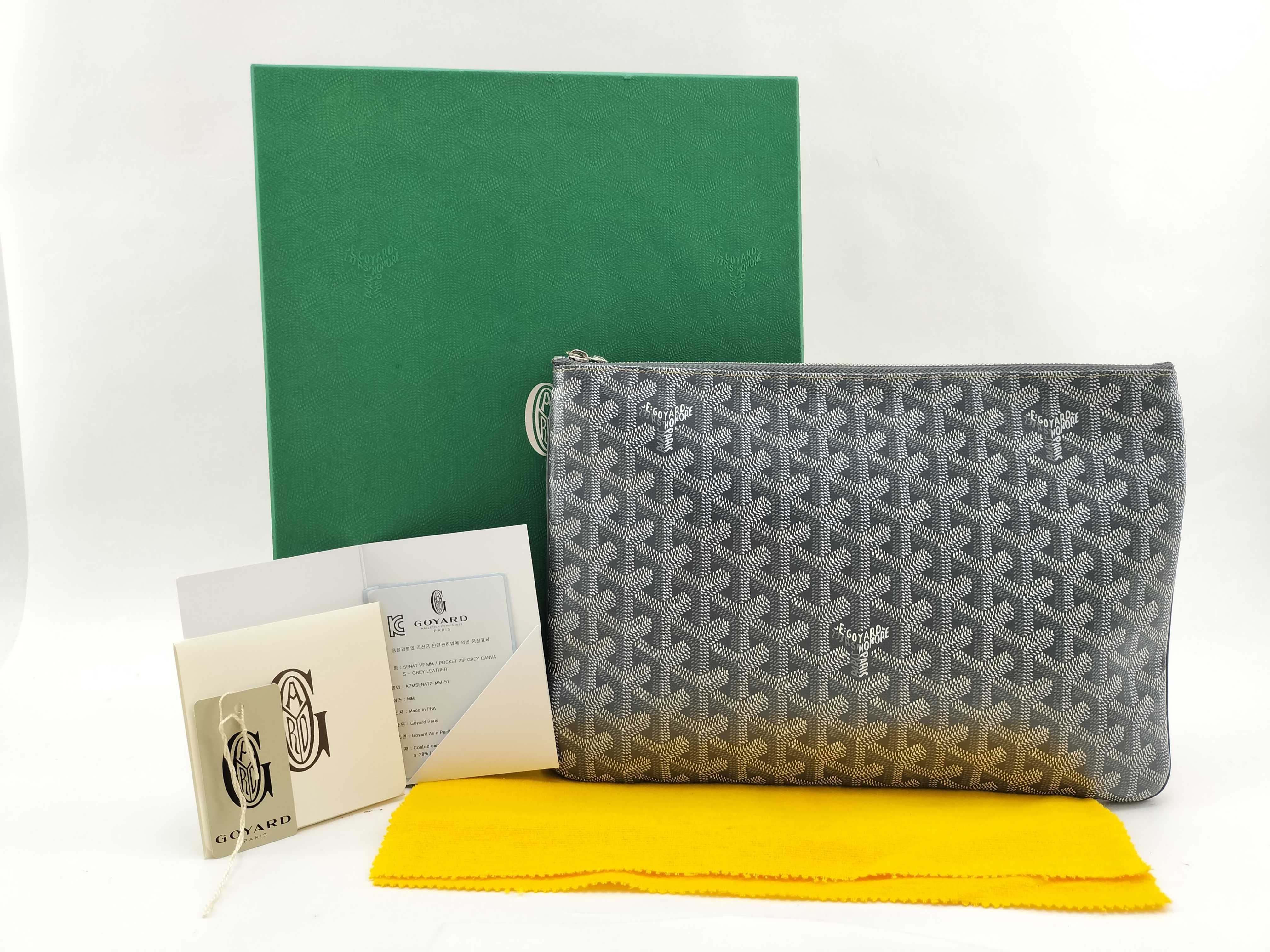 Sena MM Clutch Bag Special Color Gray Clutch Bag