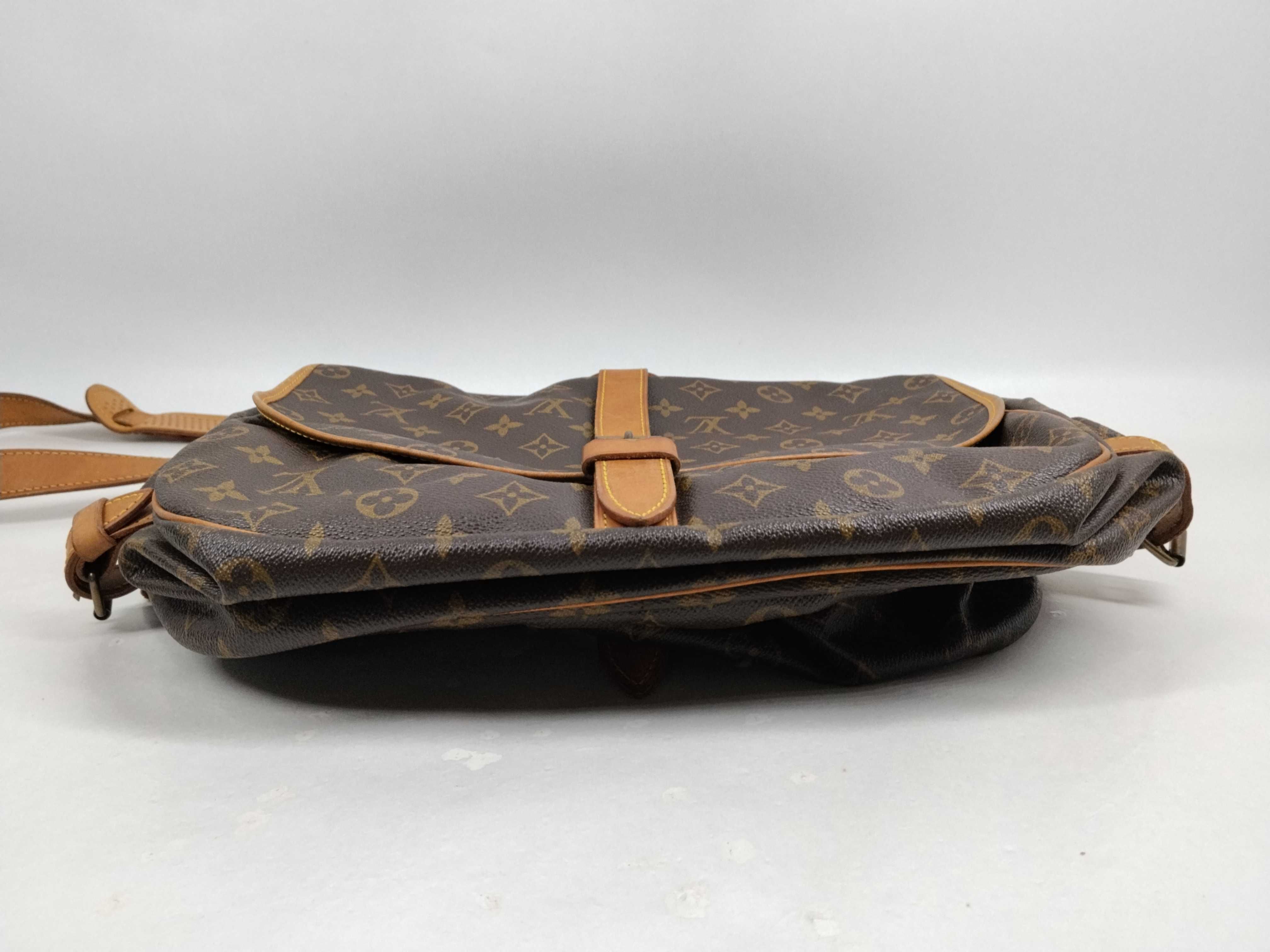 Monogram Saumur Shoulder Bag — view 3