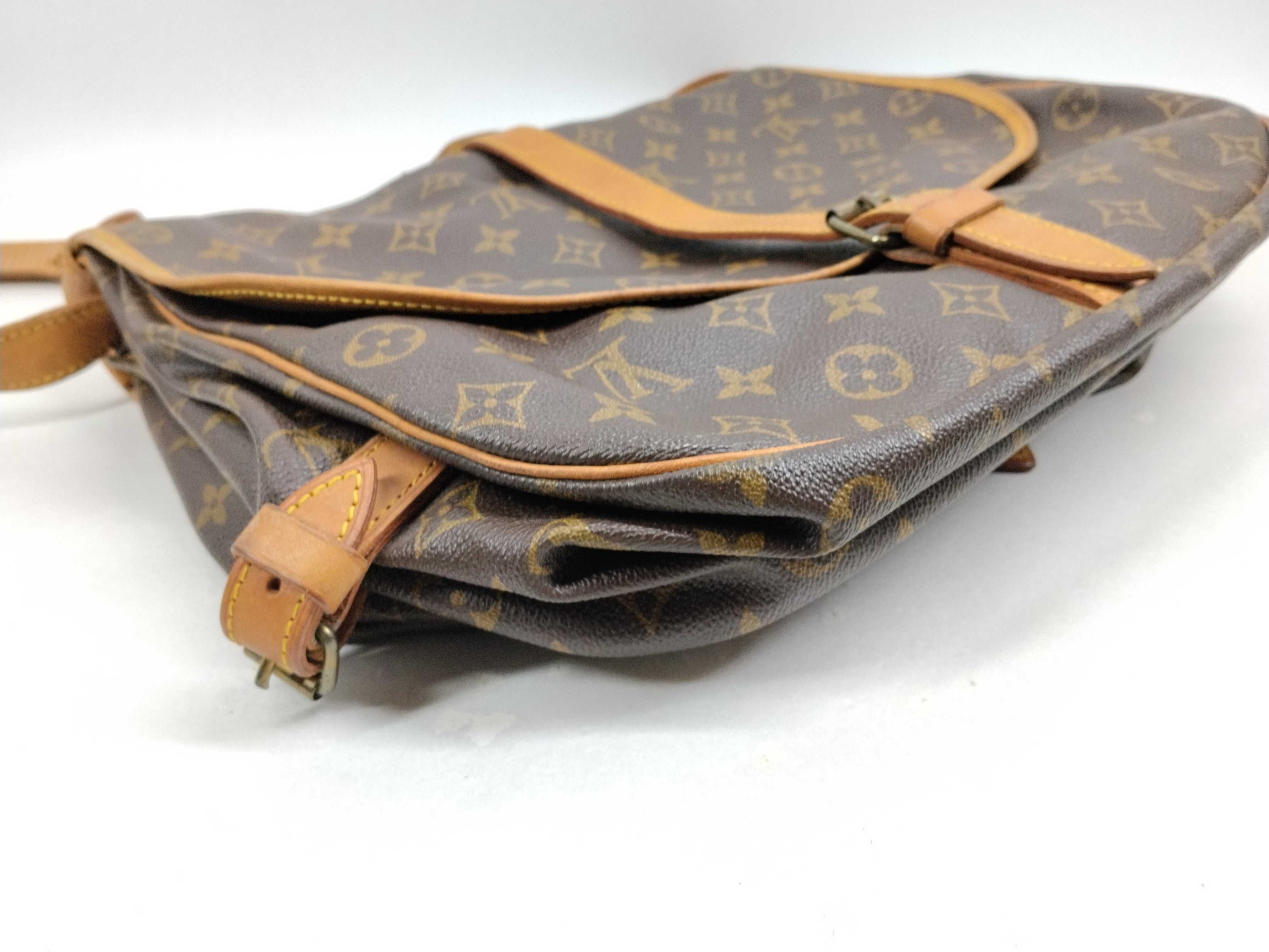 Monogram Saumur Shoulder Bag — view 4