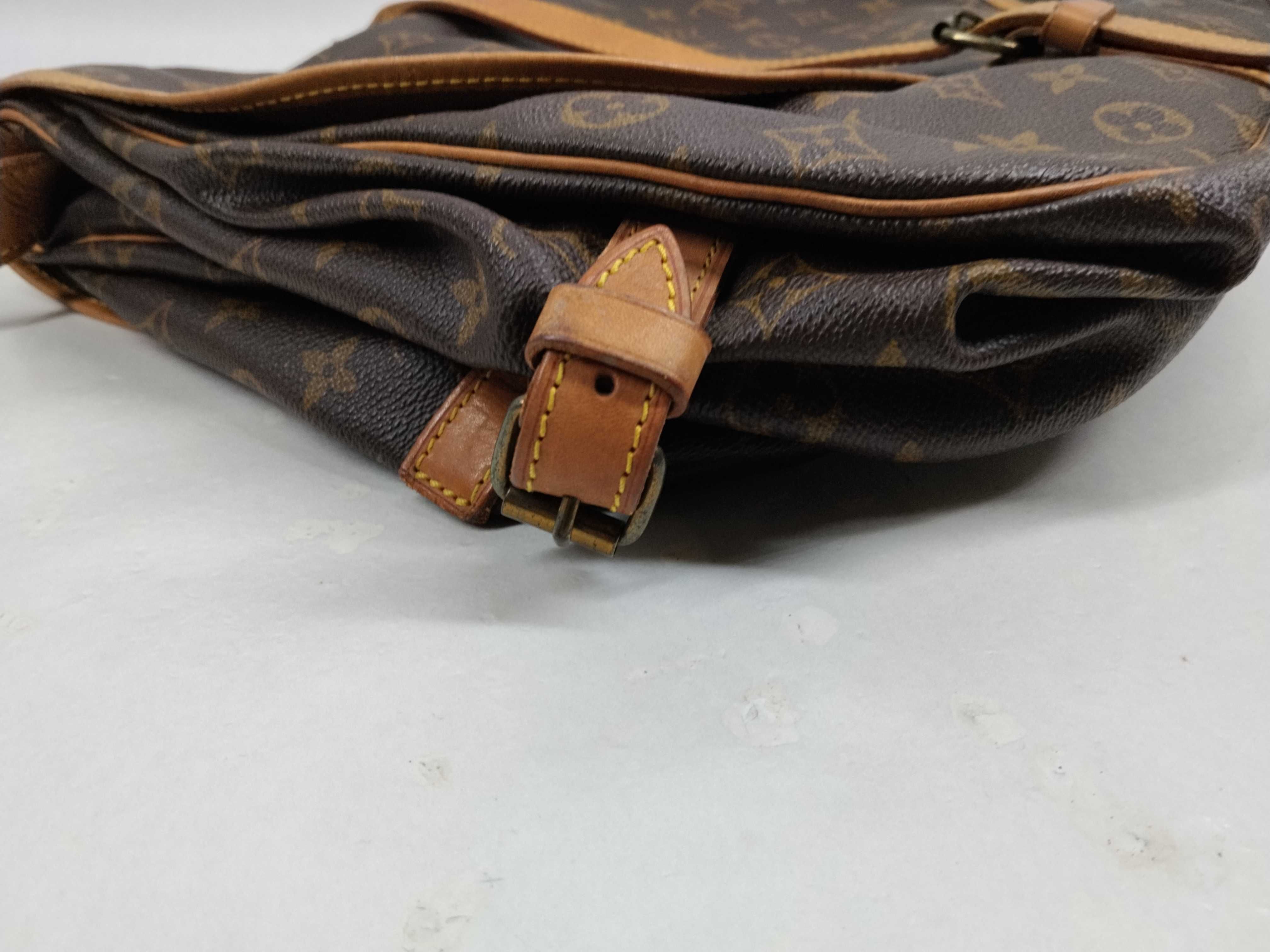 Monogram Saumur Shoulder Bag — view 5