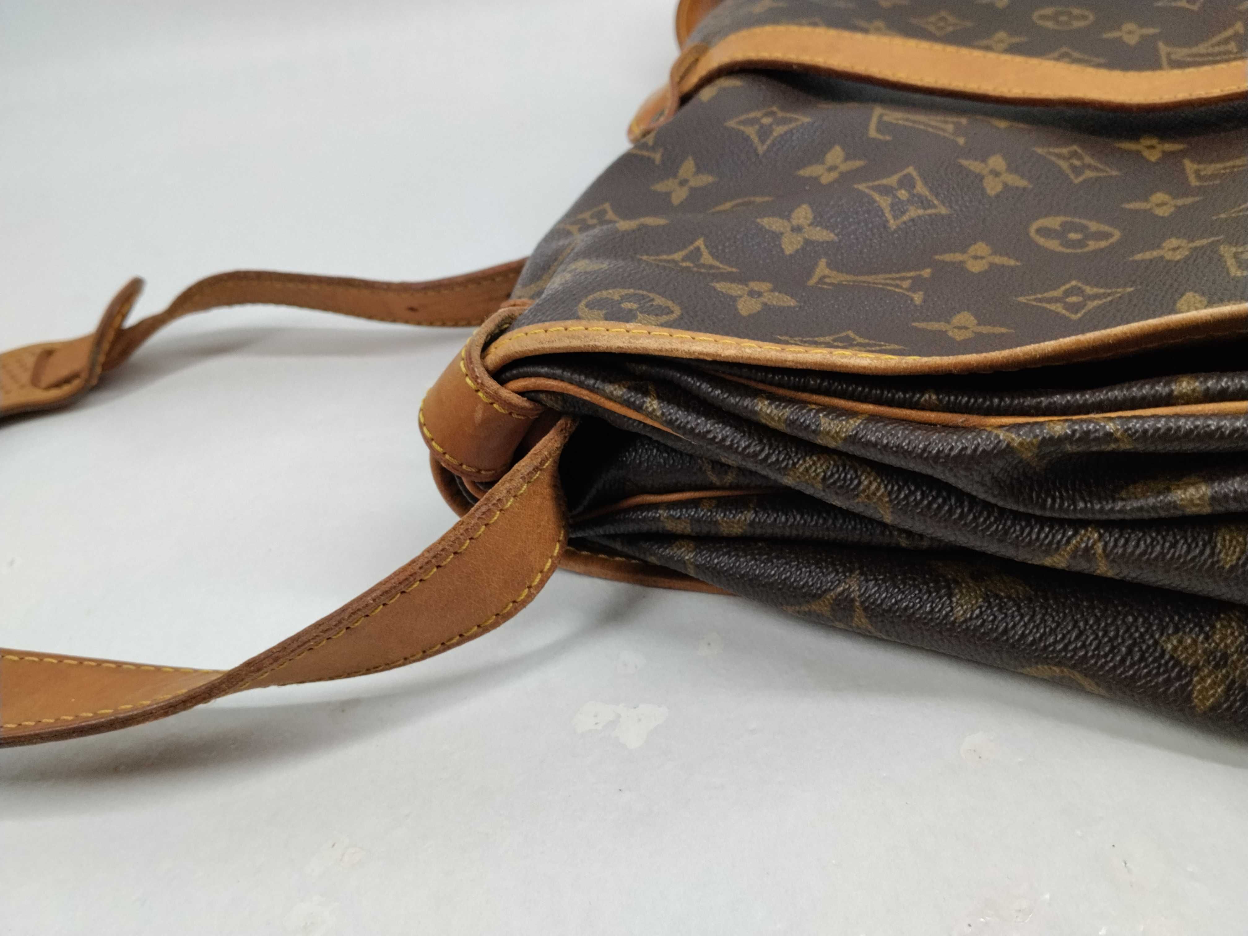 Monogram Saumur Shoulder Bag — view 6