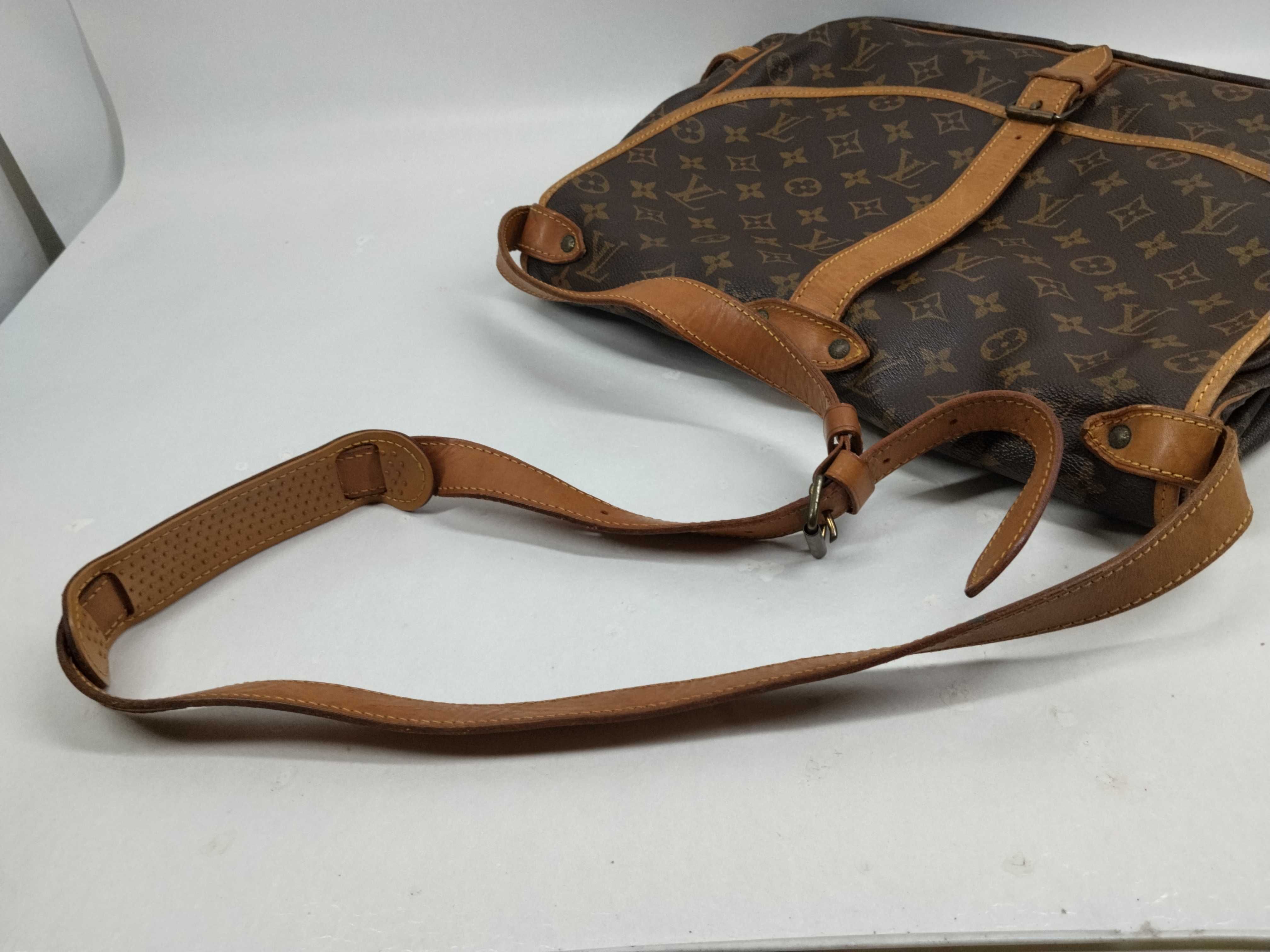 Monogram Saumur Shoulder Bag — view 7