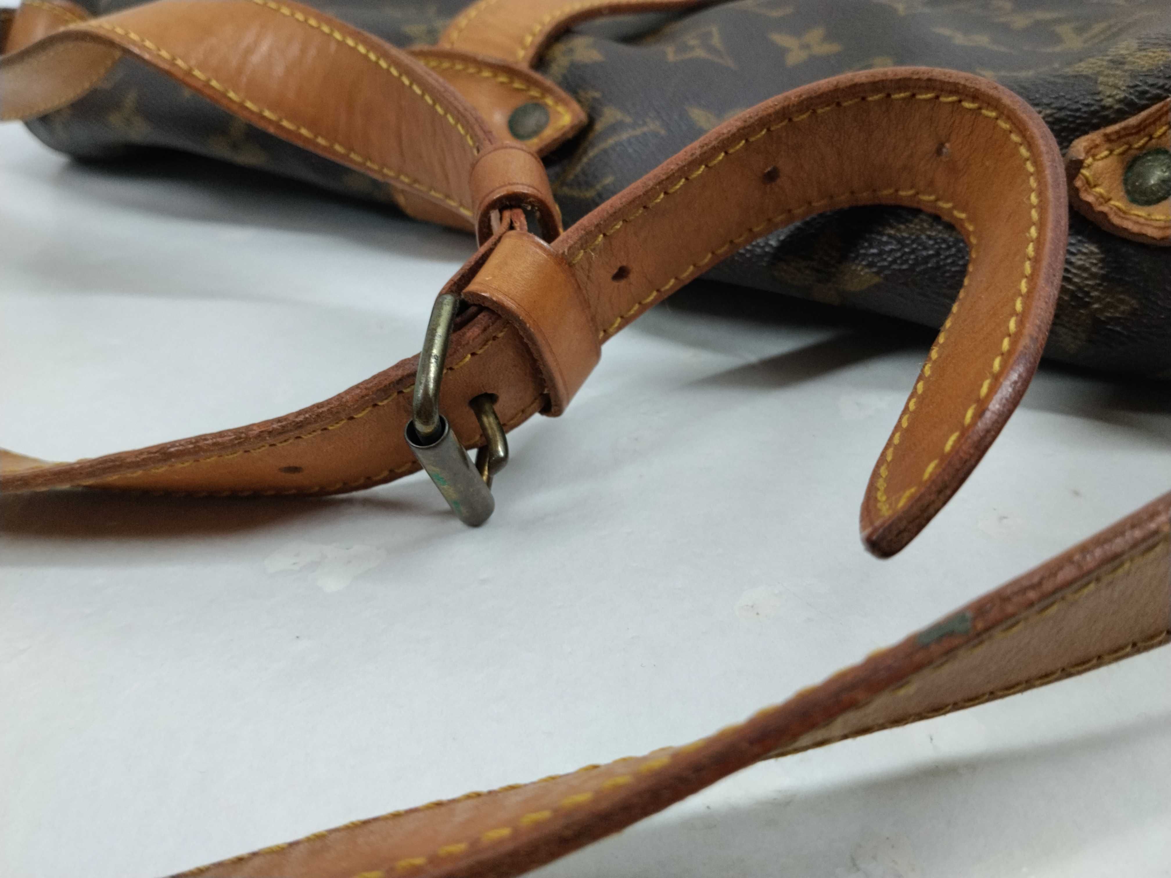 Monogram Saumur Shoulder Bag — view 8