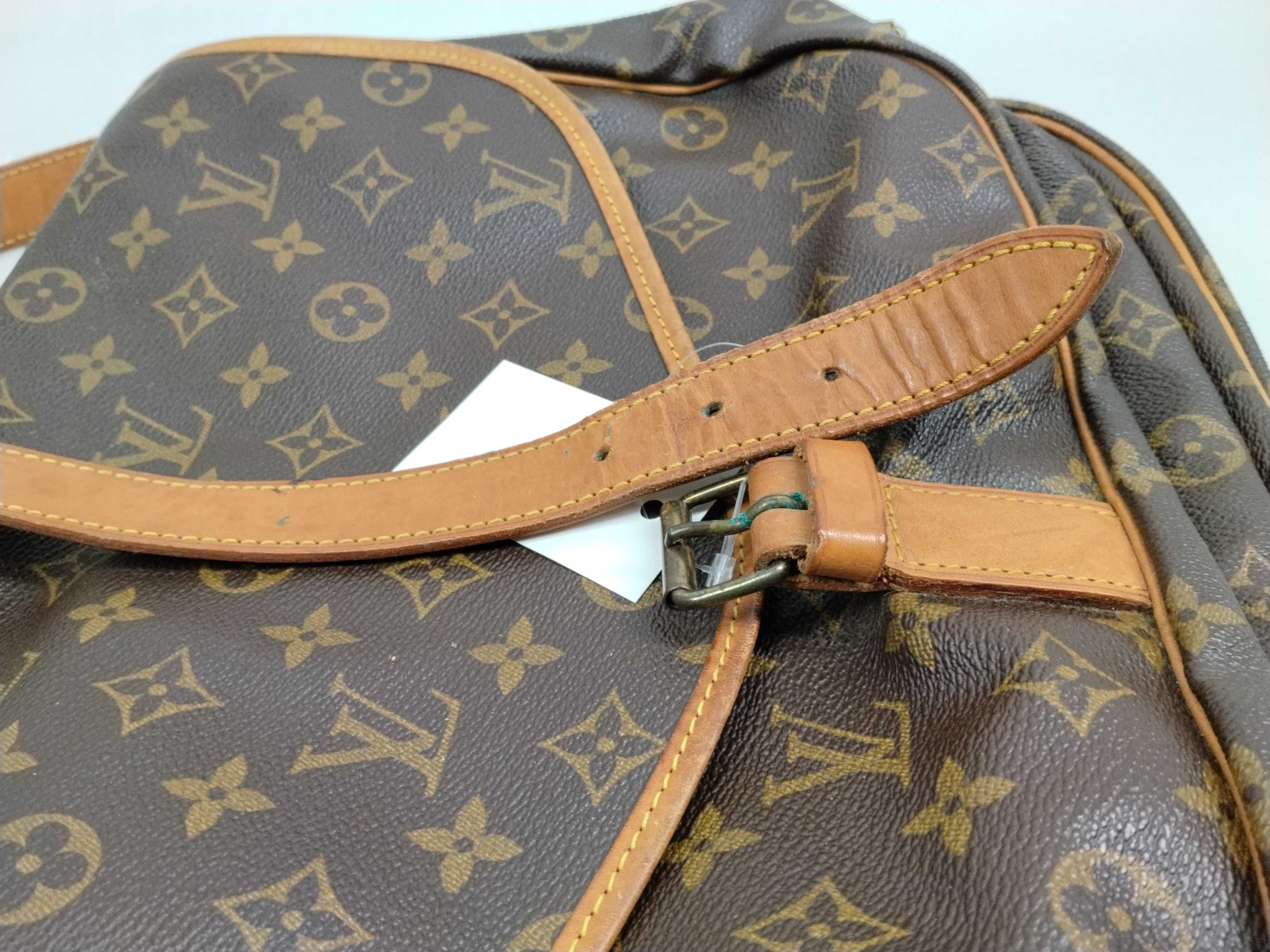Monogram Saumur Shoulder Bag — view 9
