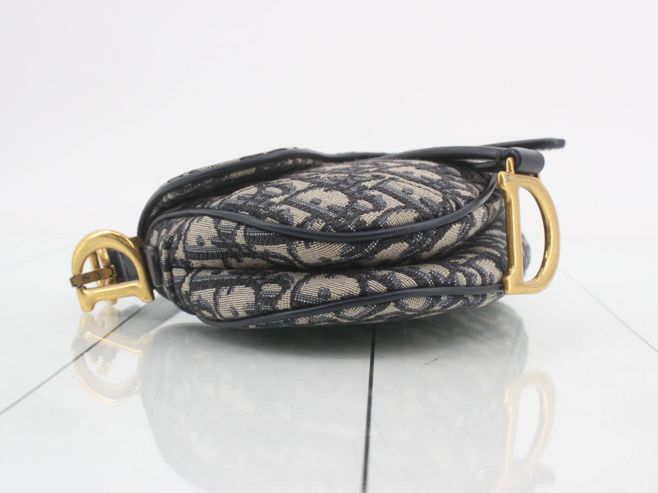 Oblique Saddle Handbag — view 5