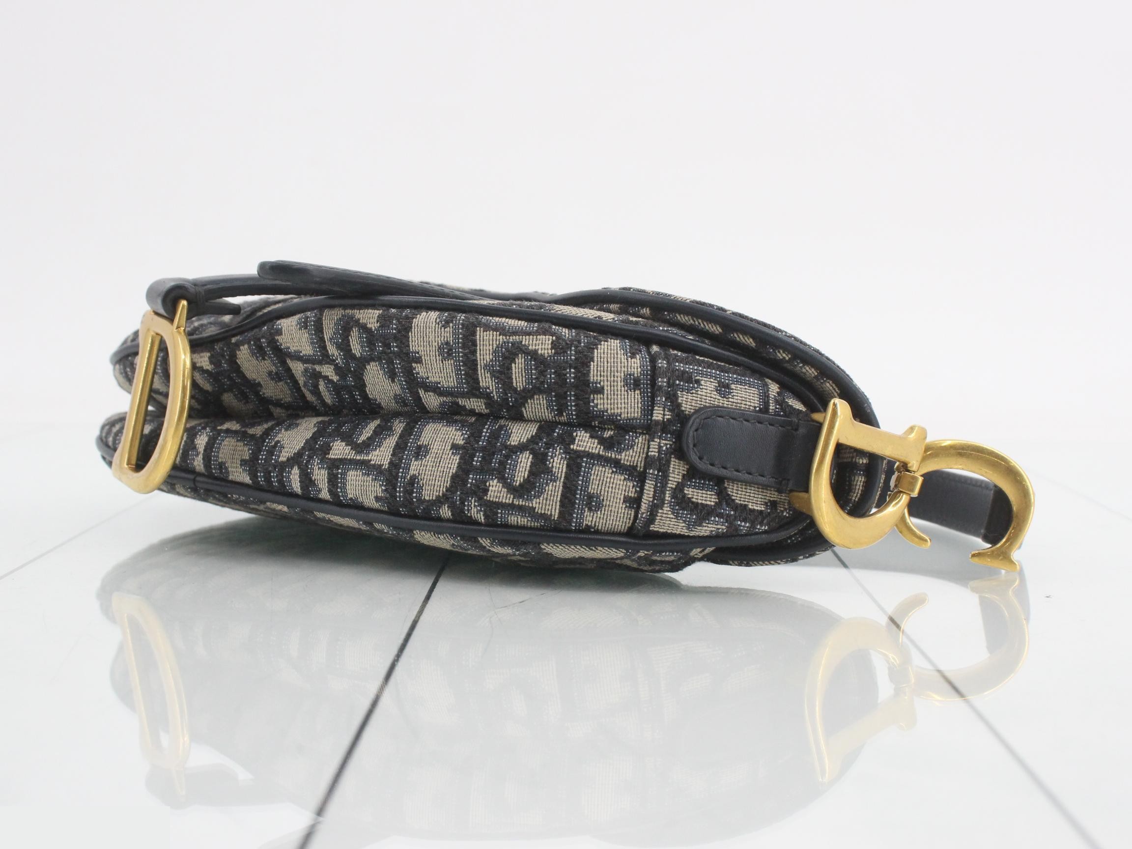 Oblique Saddle Handbag — view 6