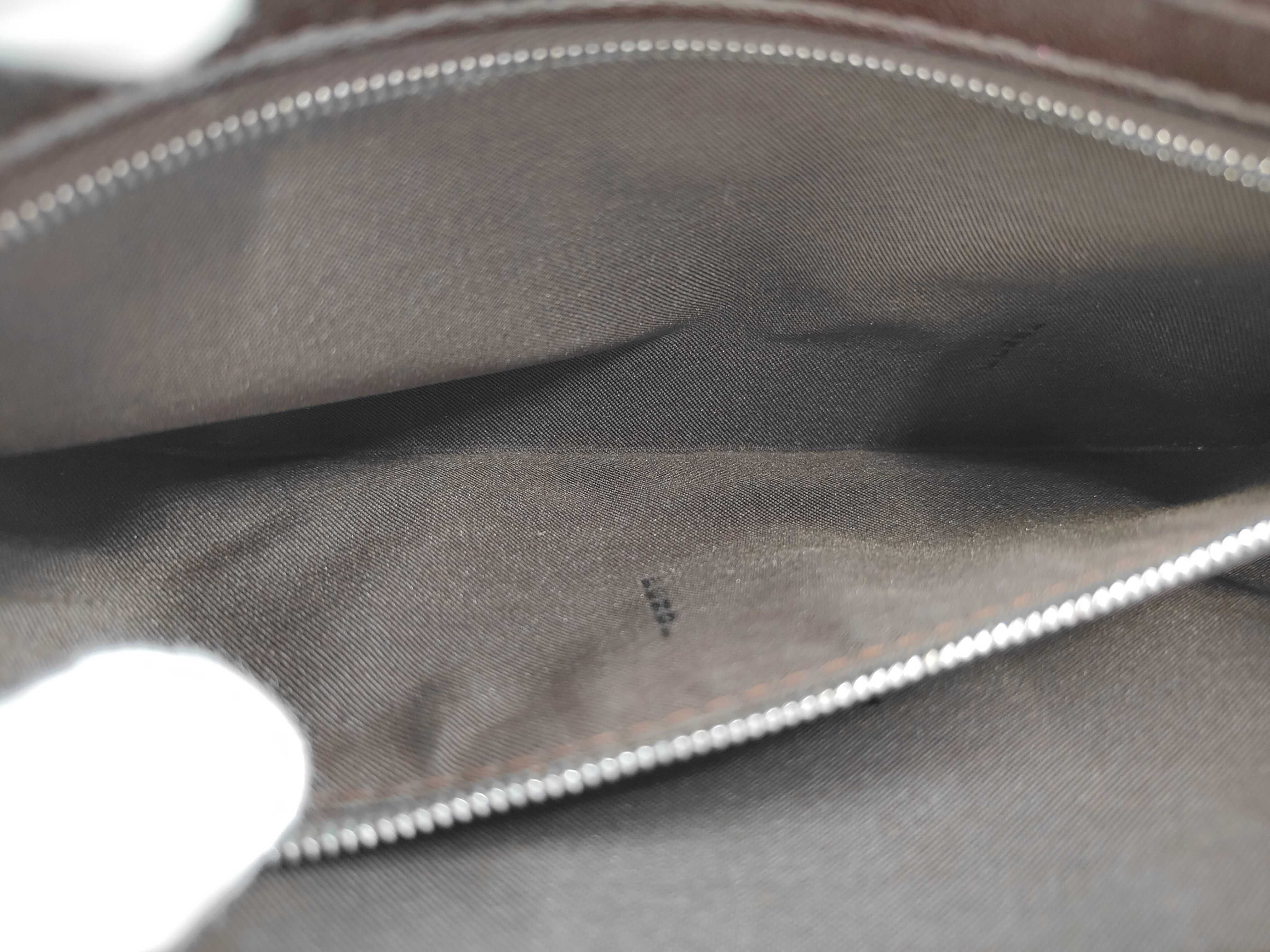Zucca pattern Zucca shoulder bag, leather, brown shoulder bag — view 13