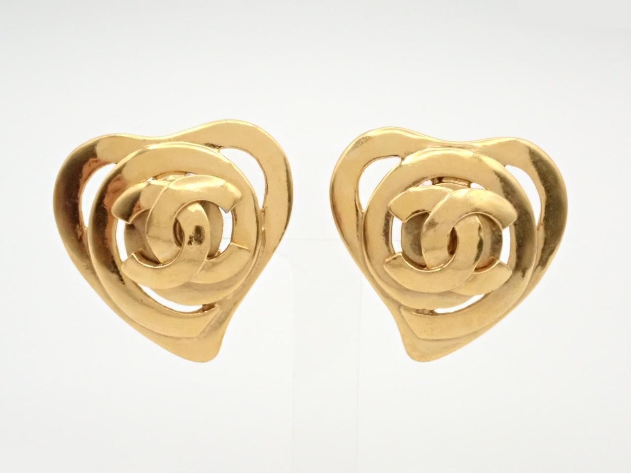 Coco Mark Gold Earrings