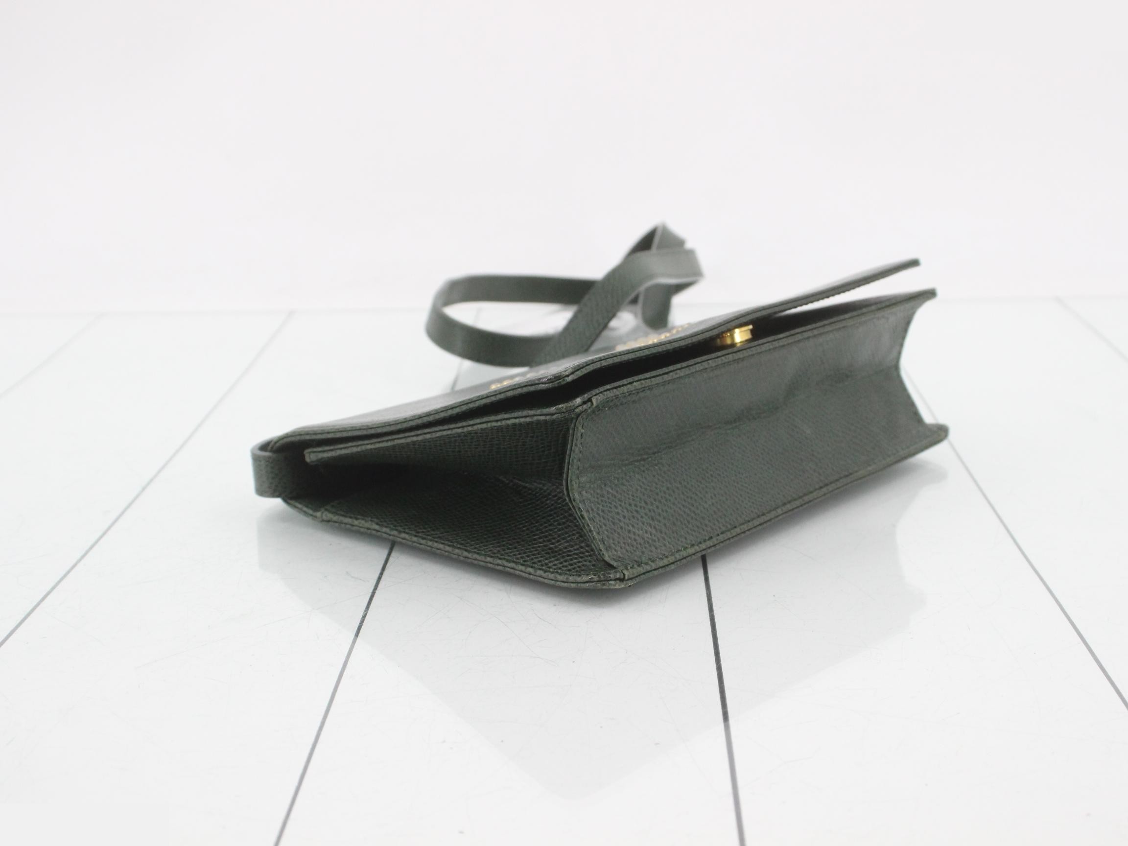 Y-Line Studded Leather Shoulder Bag — view 5